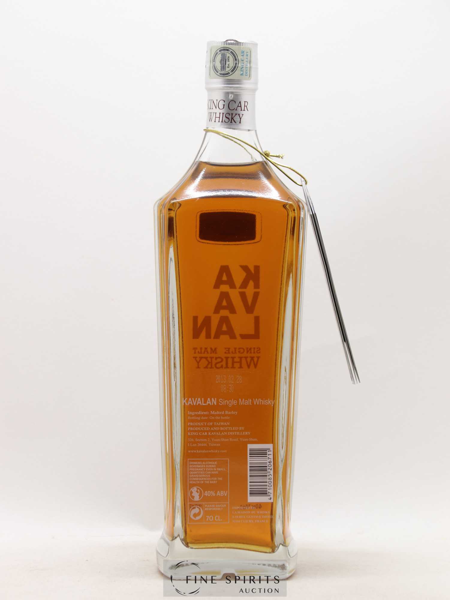Kavalan Of. Single Malt bottled 2013 LMDW - Lot de 1 bouteille - 2