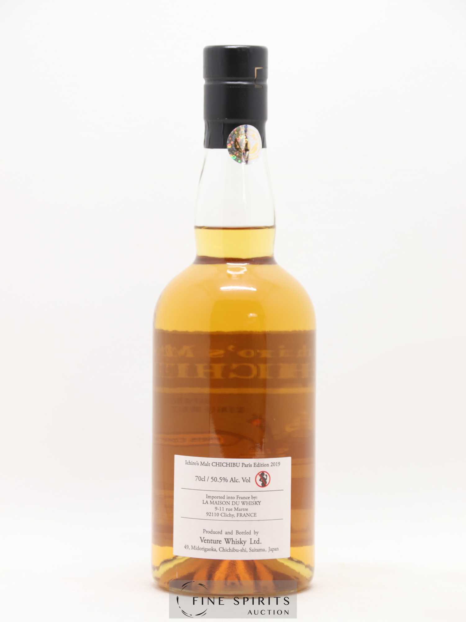 Chichibu Of. Paris Edition 2019 Release - One of 1757 Ichiro's Malt - Lot de 1 bouteille - 2