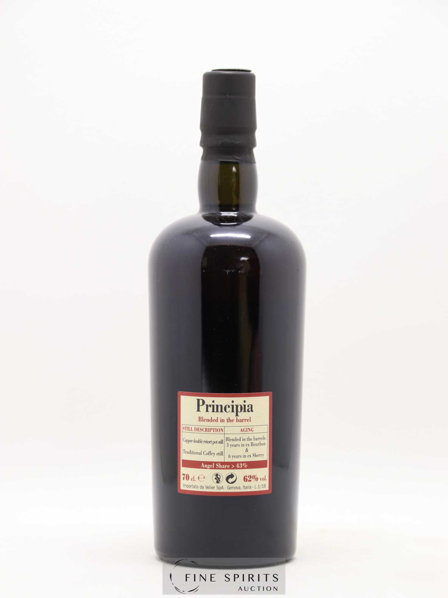 Foursquare 9 years 2008 Velier Principia Barrel Proof - One of 5400 - bottled 2017 Double Maturation - Lot de 1 bouteille - 2