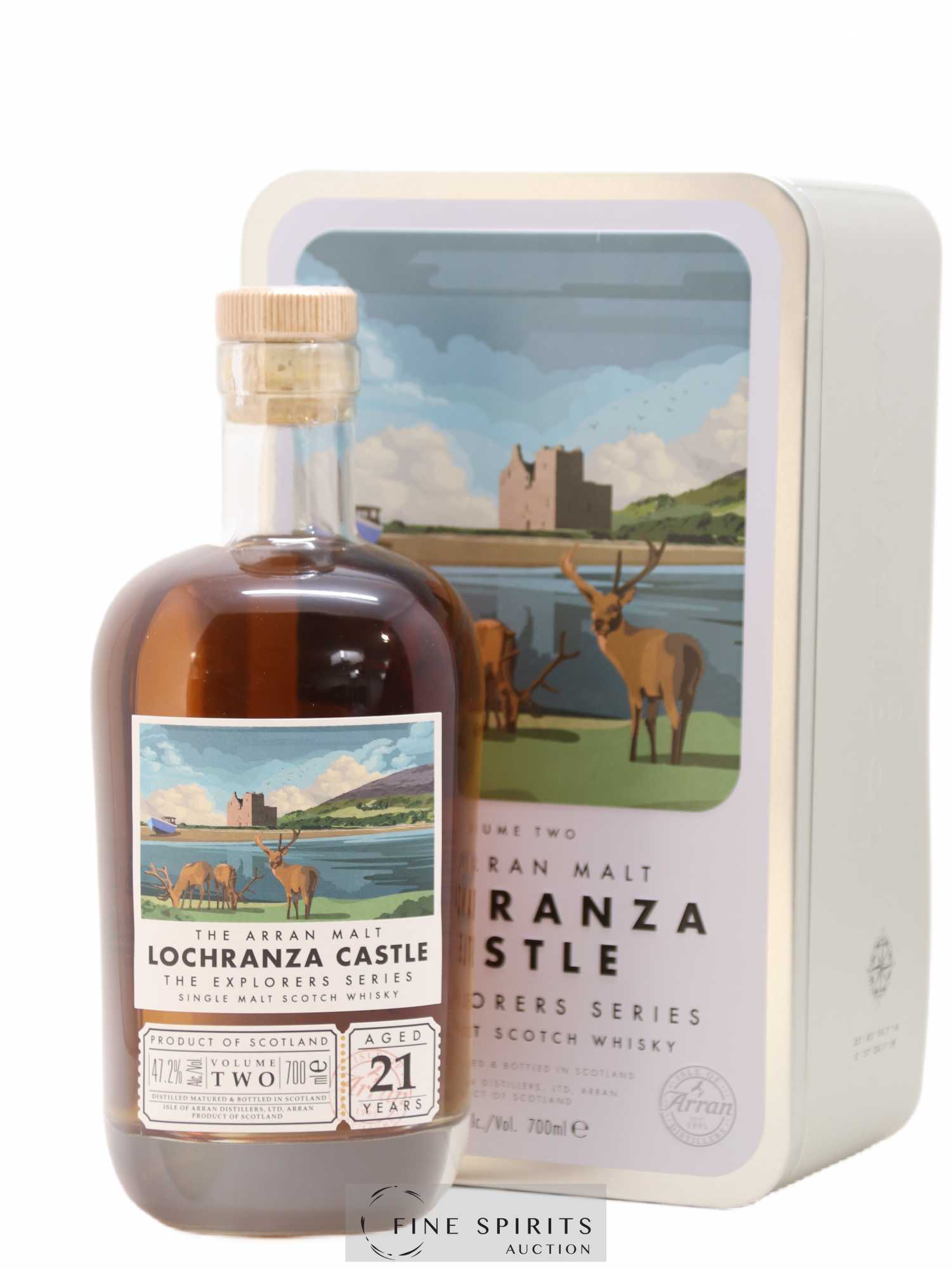 Arran 21 years Of. Lochranza Castle Volume Two The Explorers Series - Lot de 1 bouteille - 0