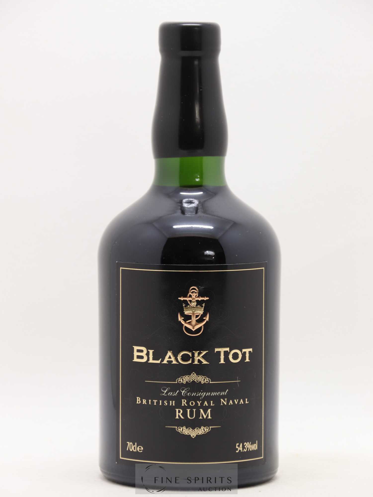 Black Tot Of. Last Consignment British Royal Naval - Posten von 1 Flasche - 1