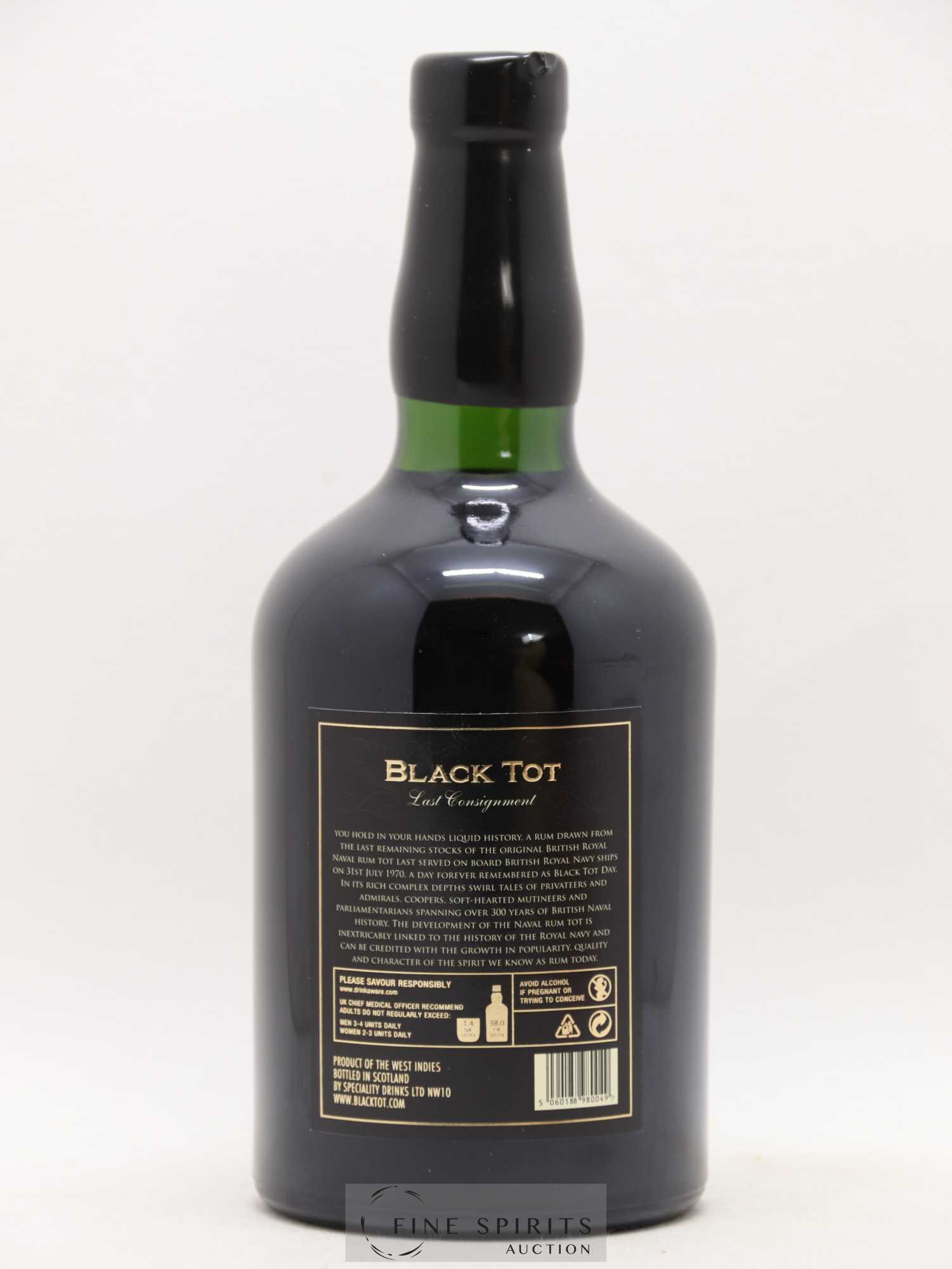 Black Tot Of. Last Consignment British Royal Naval - Posten von 1 Flasche - 2