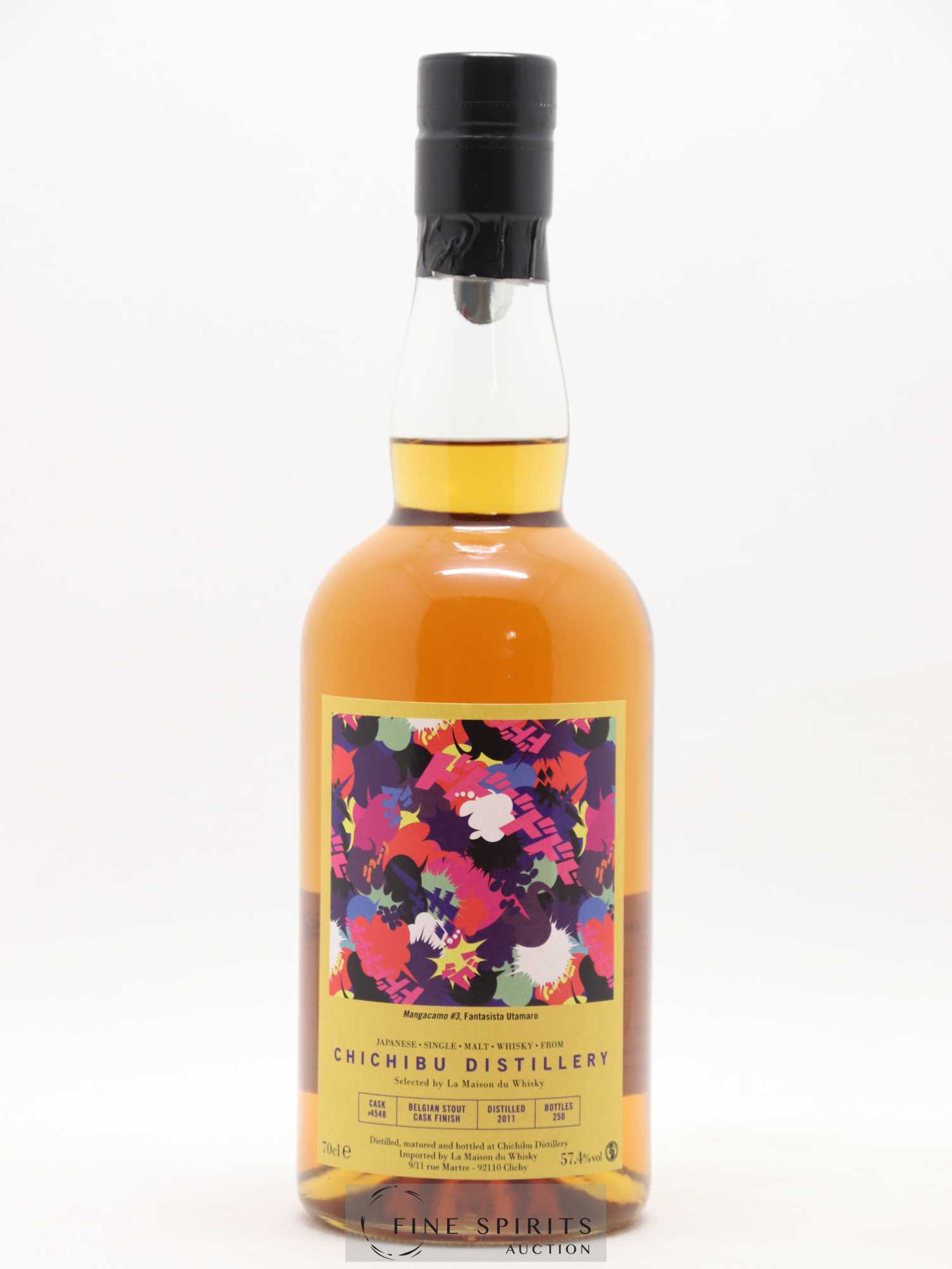 Chichibu 2011 Of. Cask n°4548 - One of 250 LMDW - Lot de 1 bouteille - 1