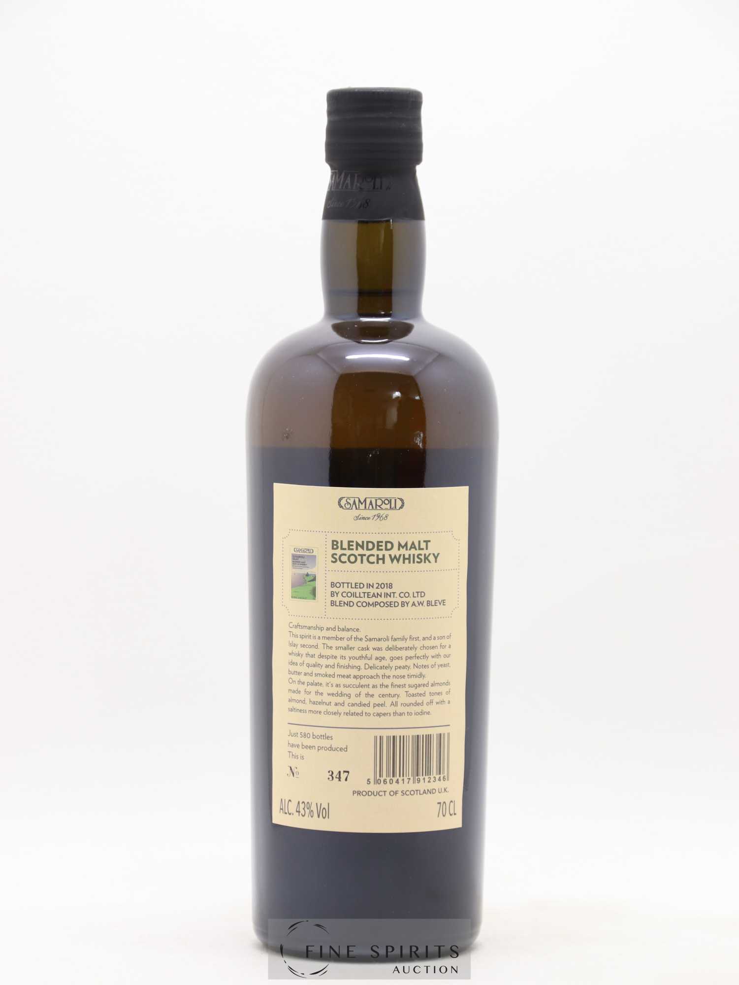 Islay Samaroli One of 580 - bottled 2018 - Lot de 1 bouteille - 2