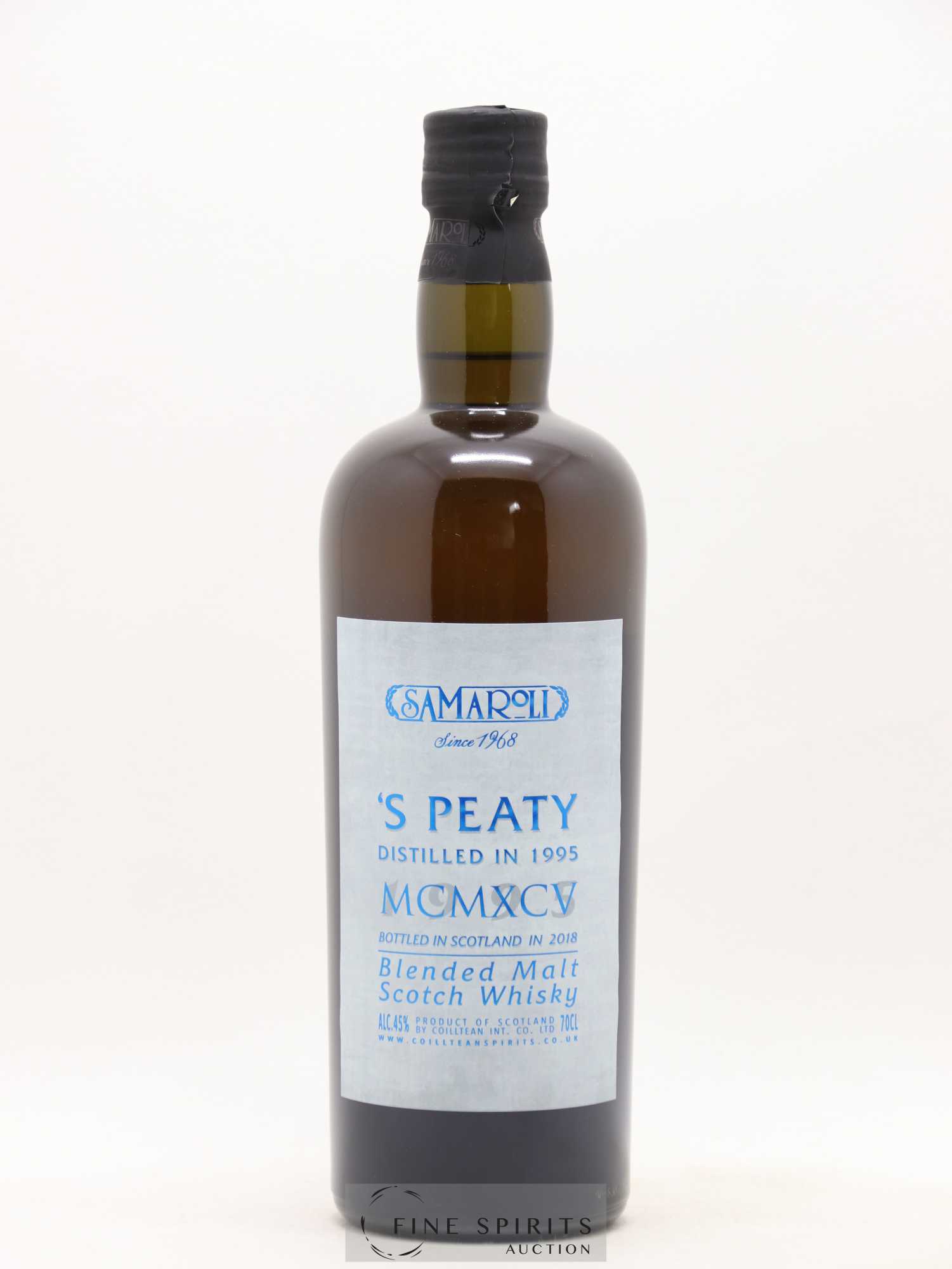 S Peaty 1995 Samaroli MCMXCV One of 260 - bottled 2018 - Lot de 1 bouteille - 1