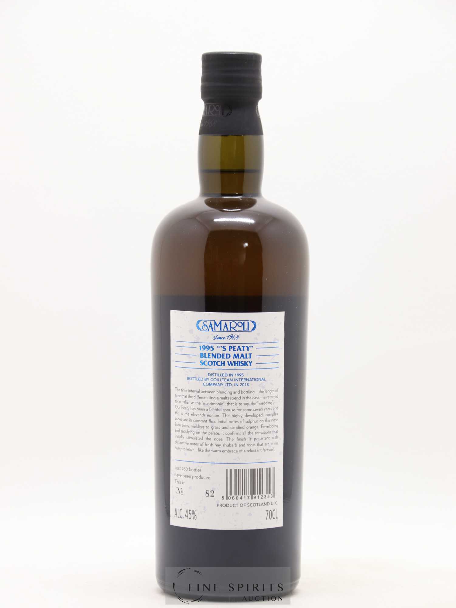 S Peaty 1995 Samaroli MCMXCV One of 260 - bottled 2018 - Lot de 1 bouteille - 2