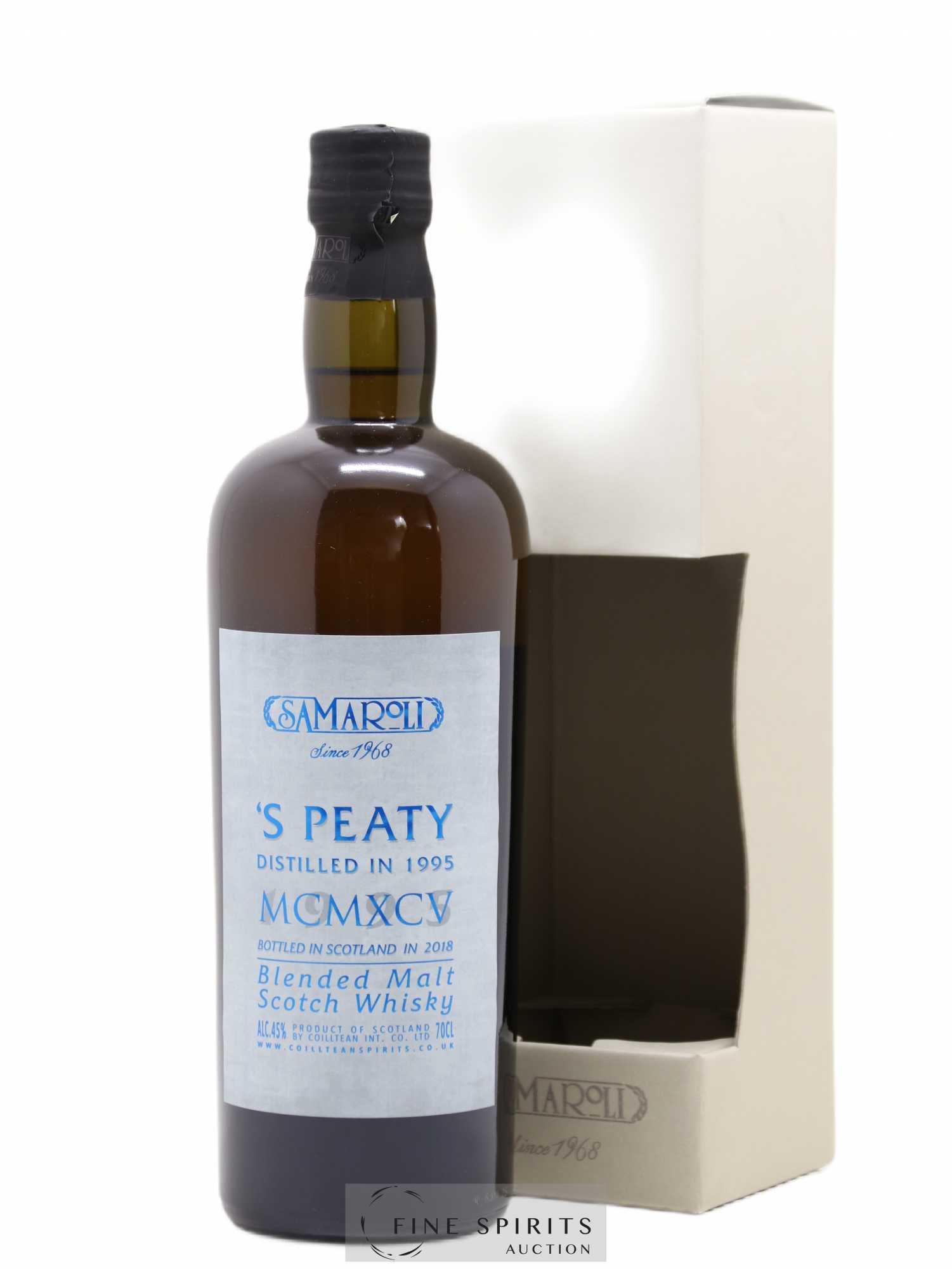 S Peaty 1995 Samaroli MCMXCV One of 260 - bottled 2018 - Lot de 1 bouteille - 0
