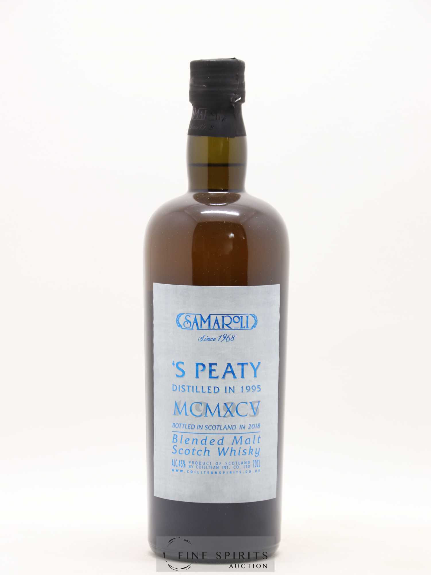 S Peaty 1995 Samaroli MCMXCV One of 260 - bottled 2018 - Lot de 1 bouteille - 1