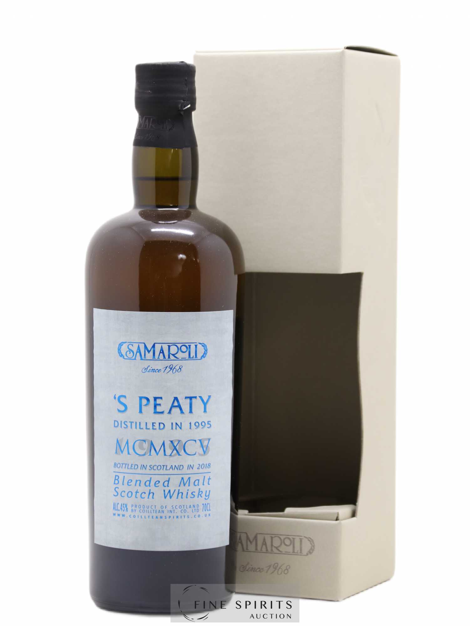 S Peaty 1995 Samaroli MCMXCV One of 260 - bottled 2018 - Lot de 1 bouteille - 0