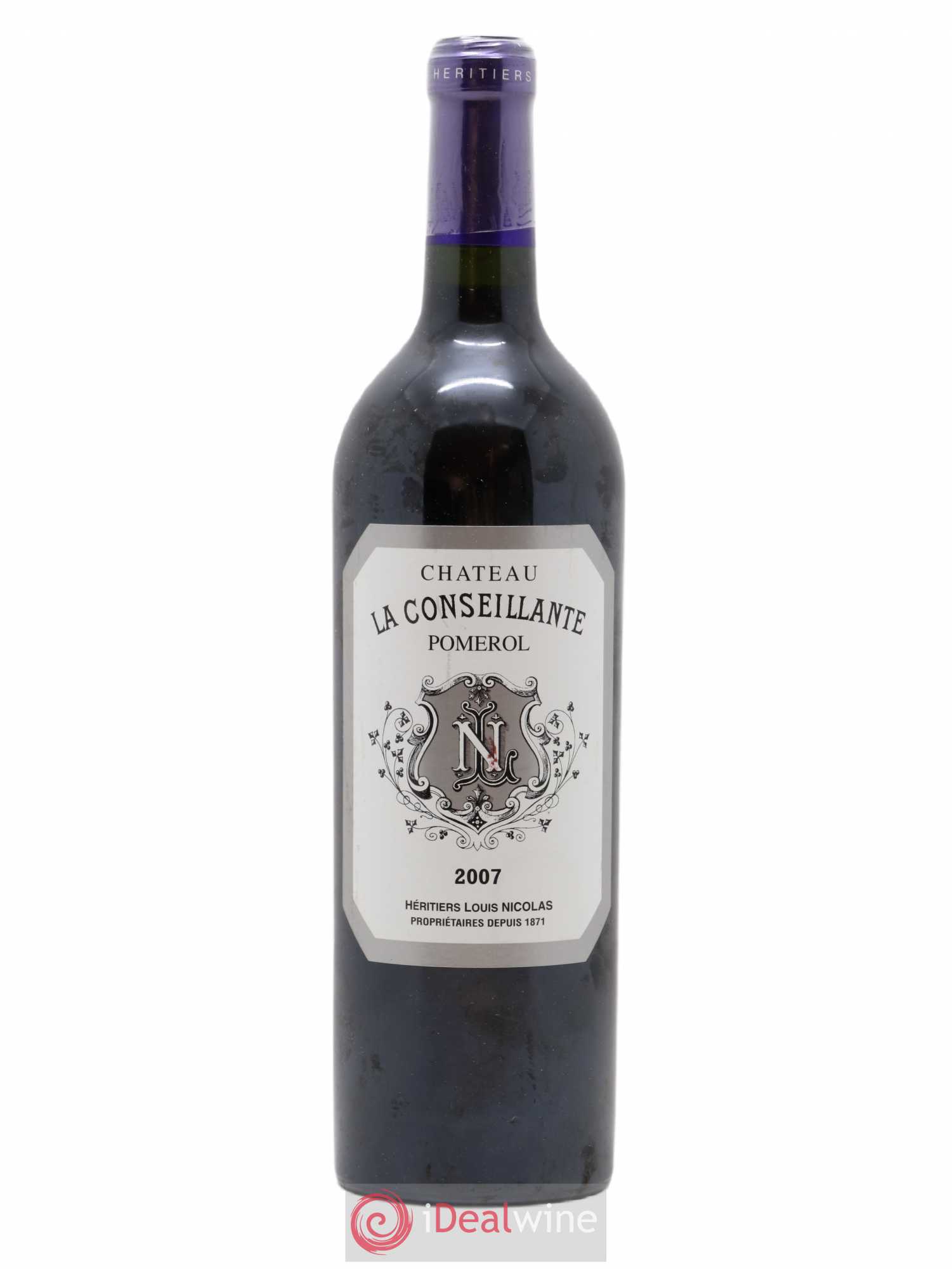 Château la Conseillante 2007 - Lot de 1 bouteille - 0