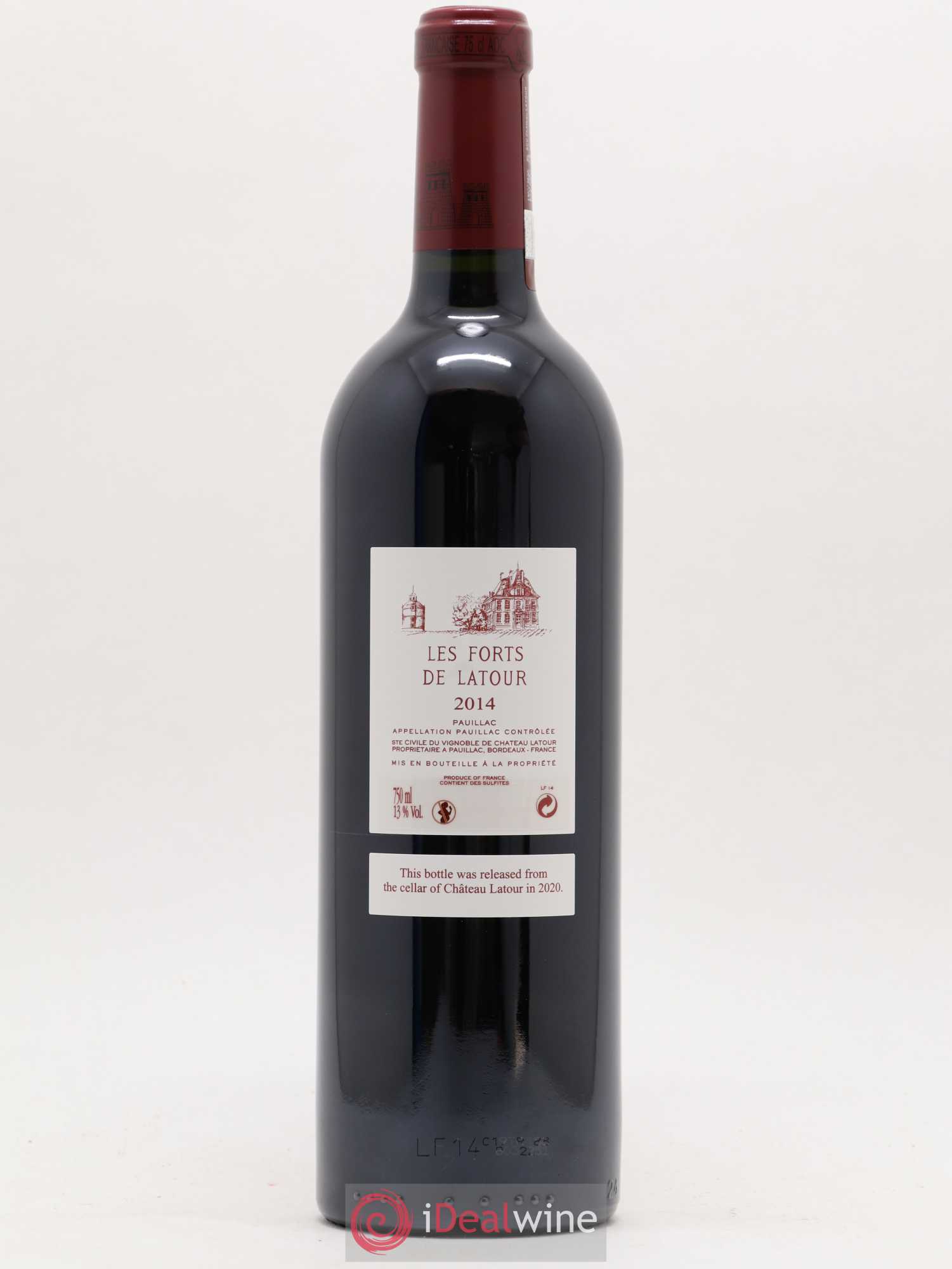 Les Forts de Latour Second Vin 2014 - Lot de 1 bouteille - 1