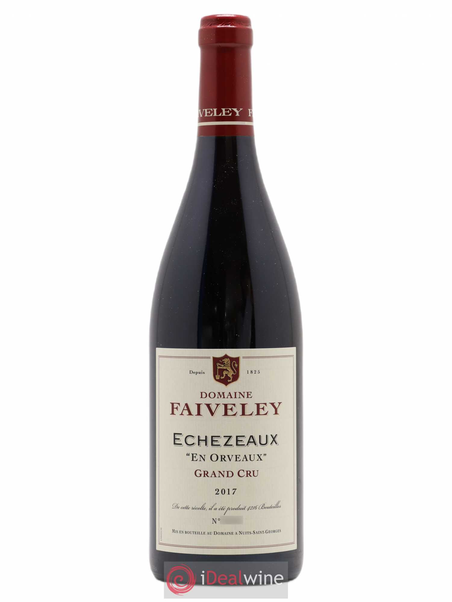 Echezeaux Grand Cru Faiveley En Orveaux 2017 - Lot de 1 bouteille - 0