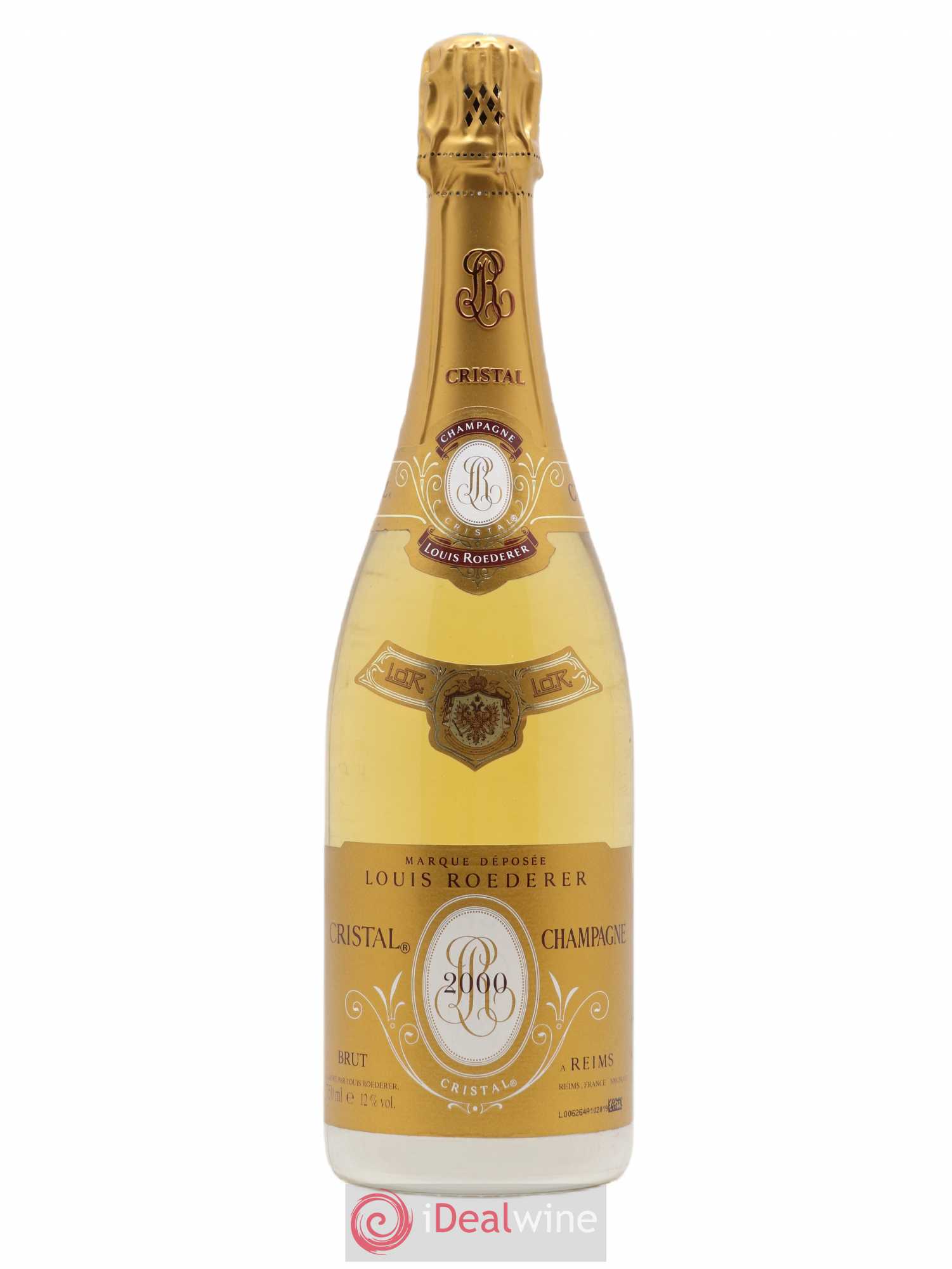 Cristal Louis Roederer 2000 - Lot de 1 bouteille - 0