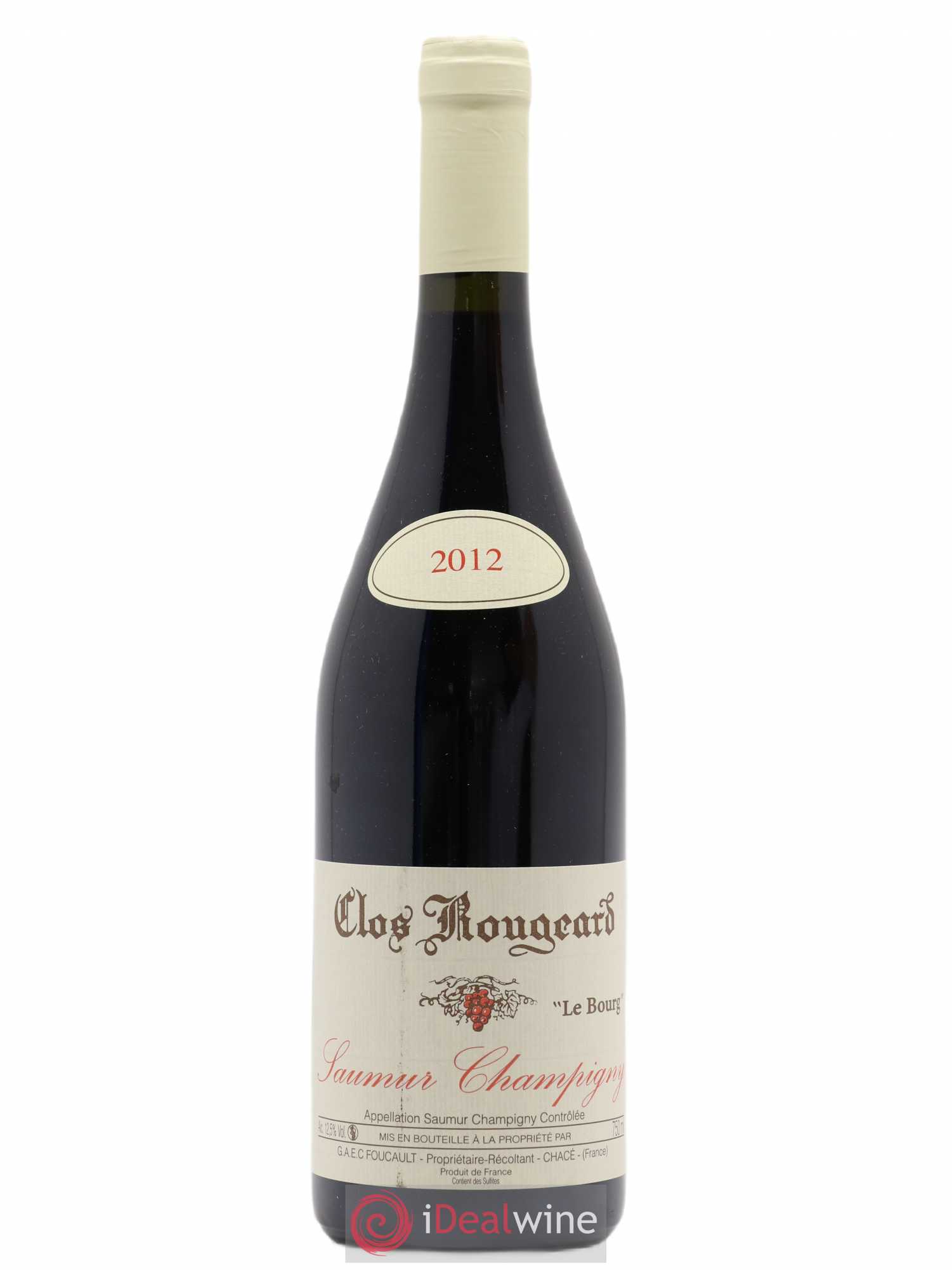 Saumur-Champigny Le Bourg Clos Rougeard 2012 - Lot de 1 bouteille - 0