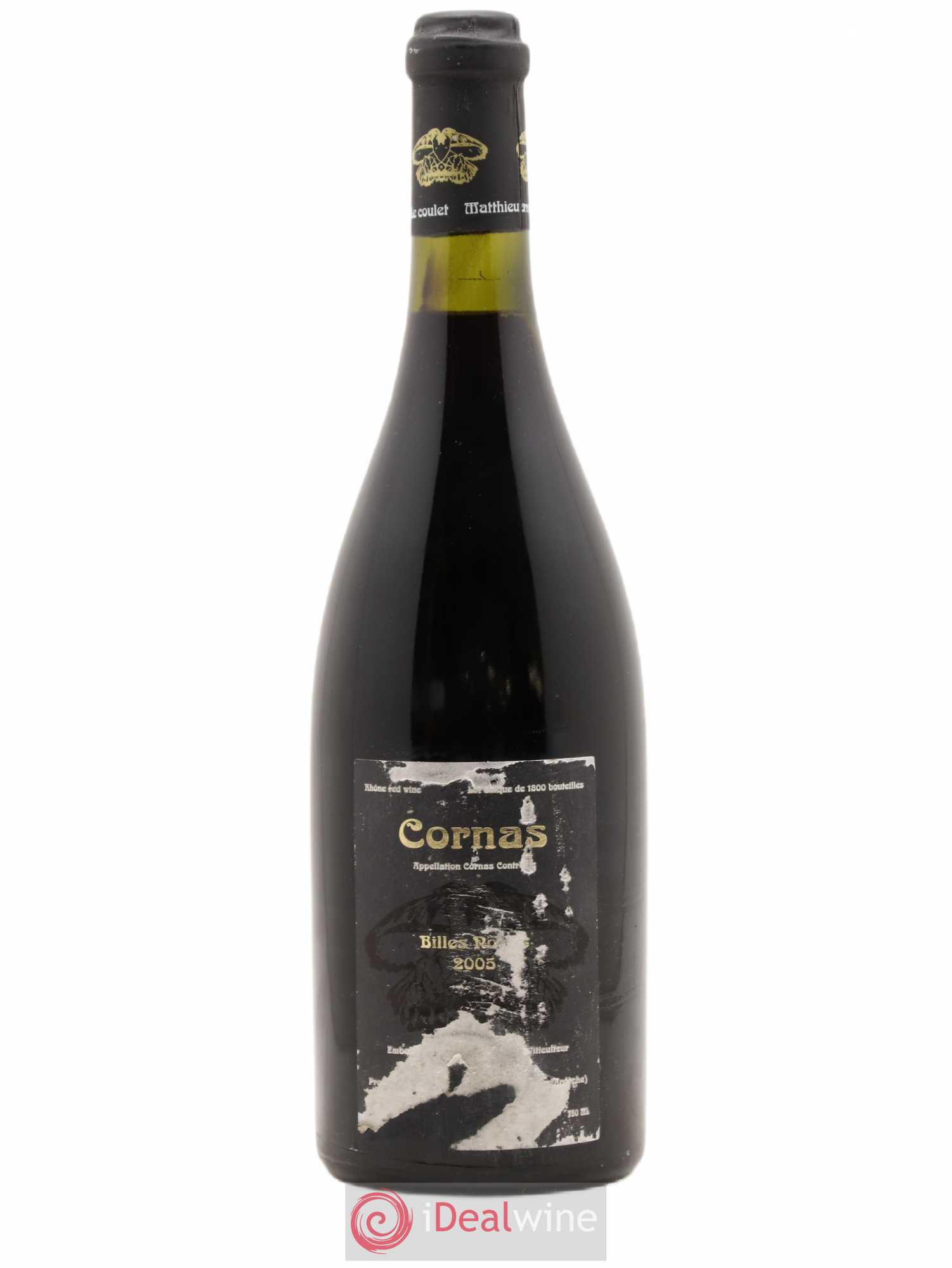 Cornas Billes Noires Coulet (Domaine du) - Matthieu Barret 2005 - Lot de 1 bouteille - 0