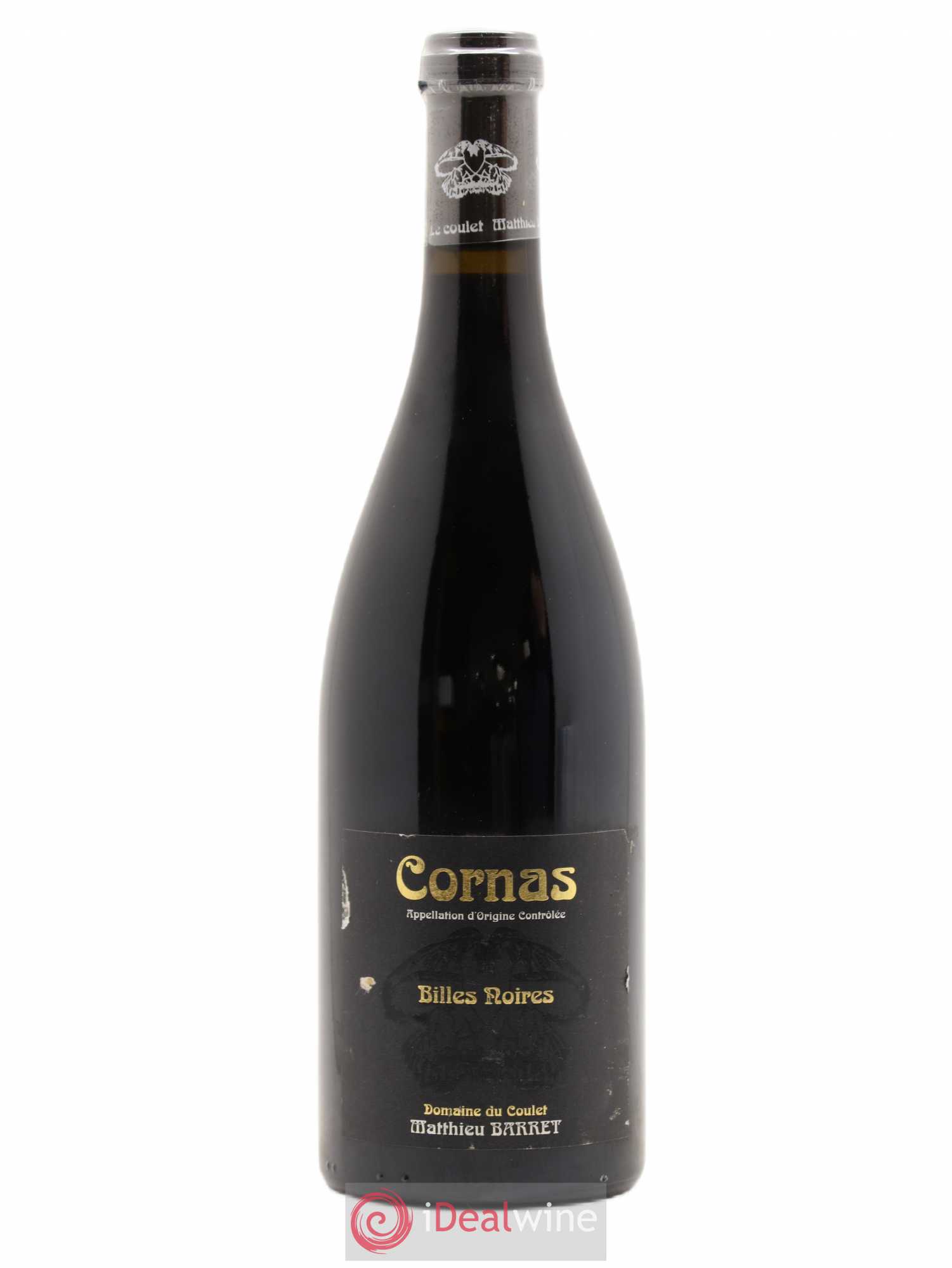Cornas Billes Noires Coulet (Domaine du) - Matthieu Barret 2010 - Lot de 1 bouteille - 0
