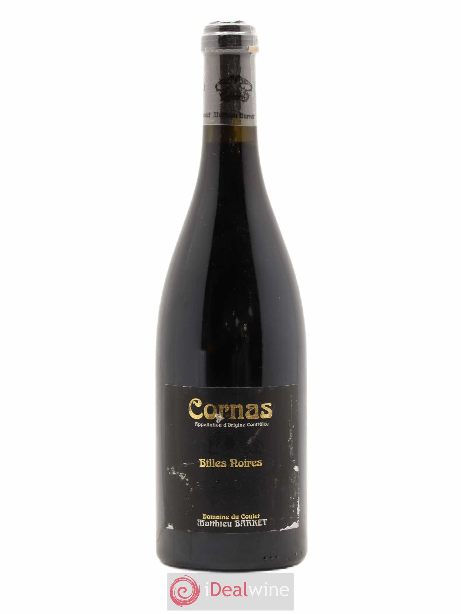 Cornas Billes Noires Coulet (Domaine du) - Matthieu Barret 2012 - Lot de 1 bouteille - 0