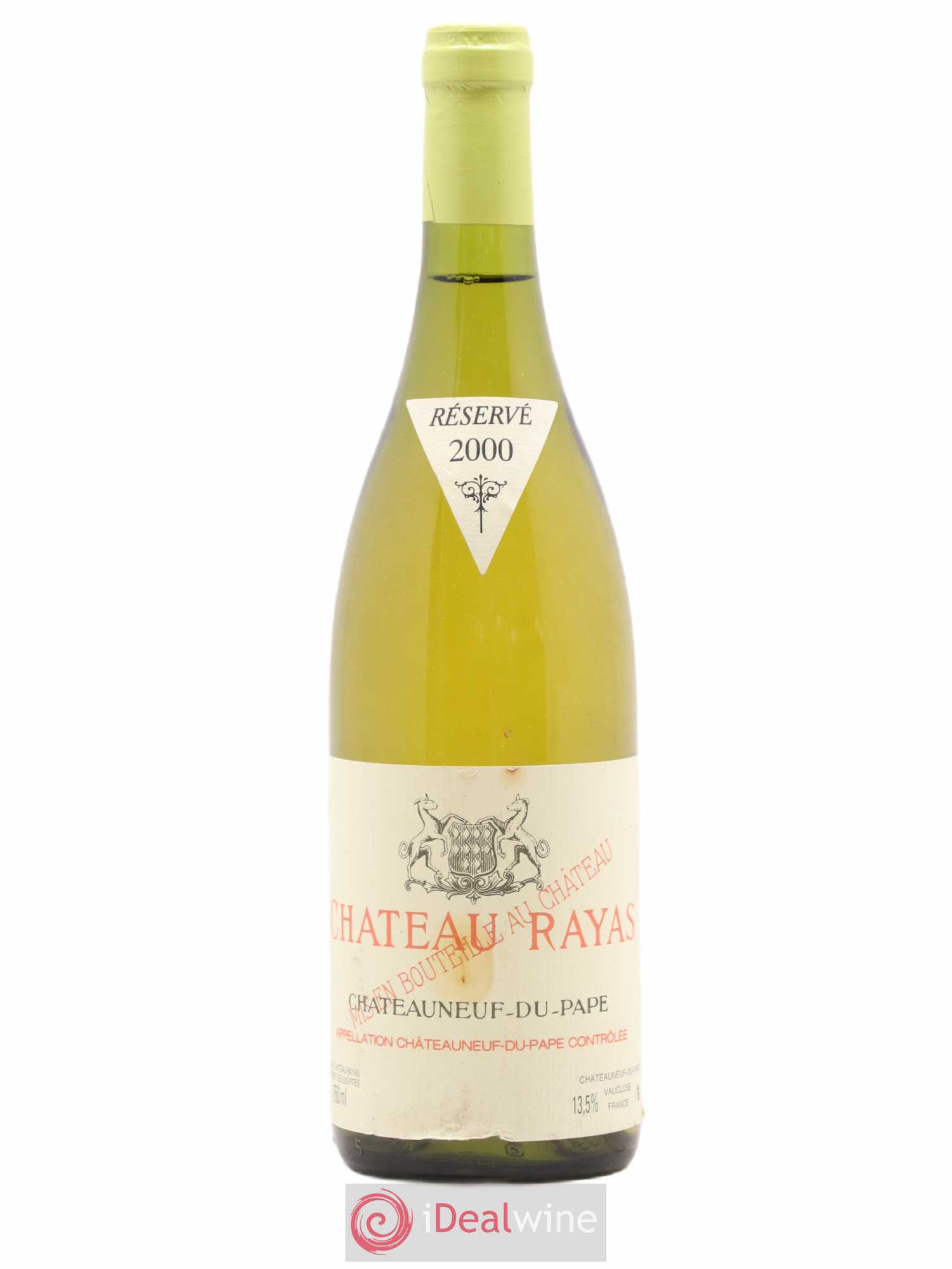 Châteauneuf-du-Pape Château Rayas Emmanuel Reynaud 2000 - Lot de 1 bouteille - 0