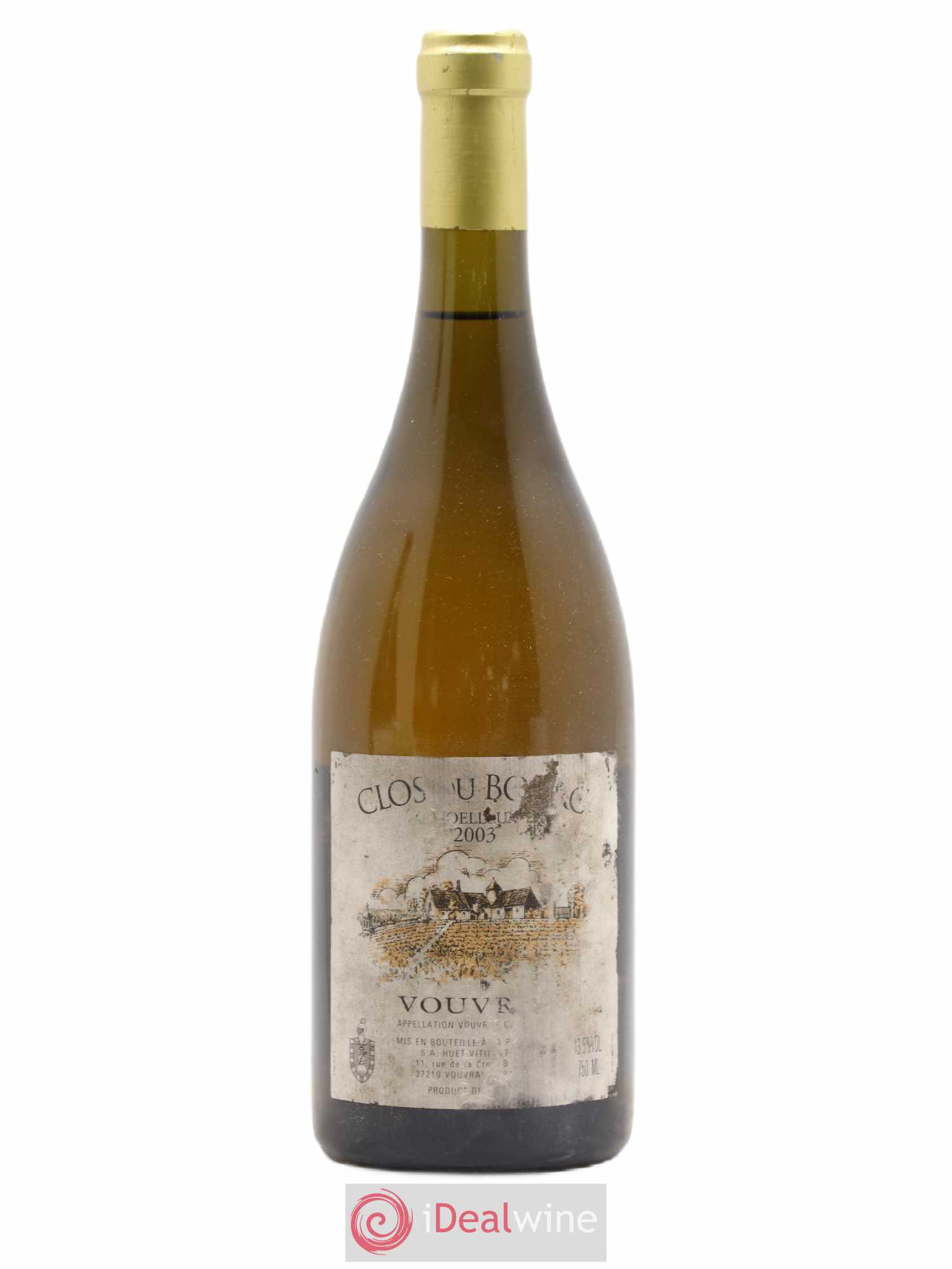 Vouvray Clos du Bourg Moelleux Domaine Huet 2003 - Lotto di 1 bottiglia - 0