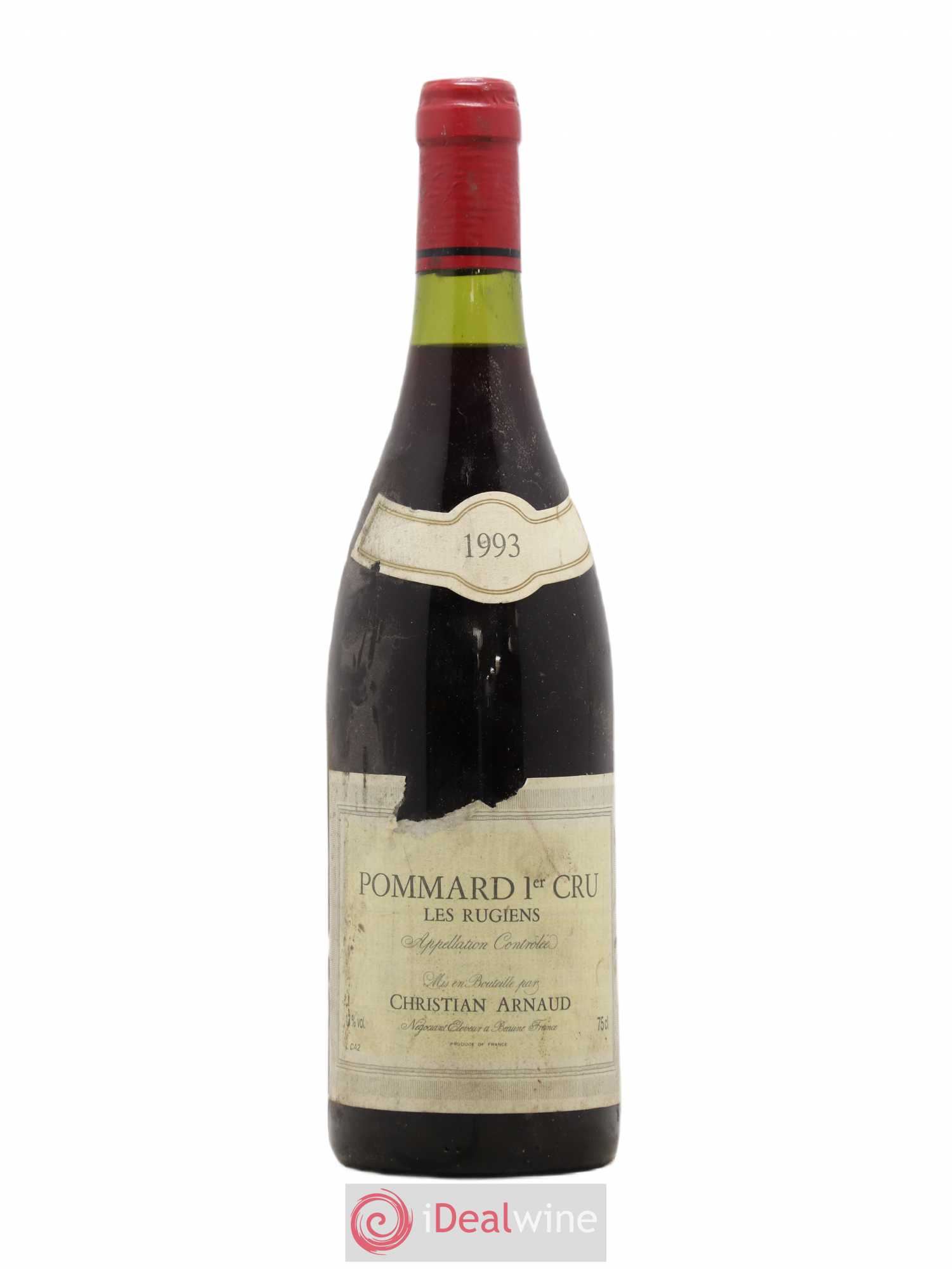 Pommard 1er Cru Les Rugiens Domaine Christian Arnaud 1993 - Posten von 1 Flasche - 0