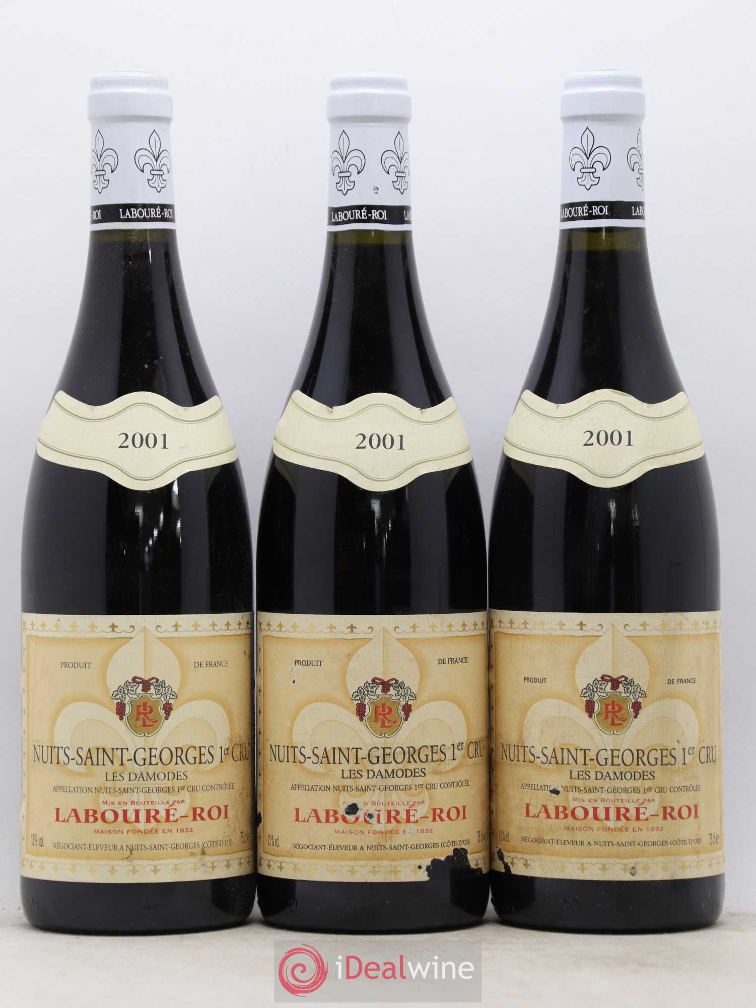 Nuits-Saint-Georges 1er Cru Les Damodes Laboure Roi 2001 - Lot de 6 bouteilles - 2
