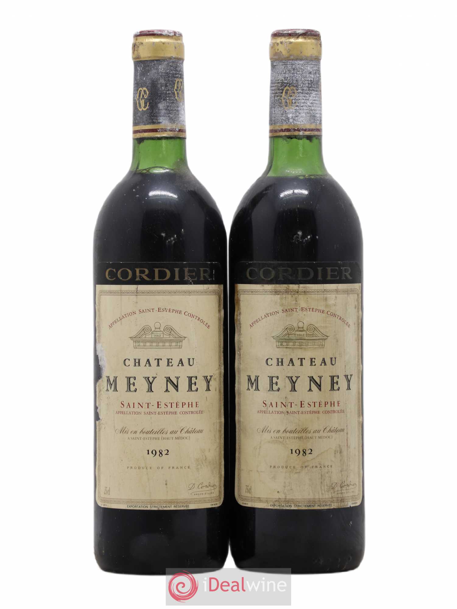 Château Meyney 1982 - Lot de 2 bouteilles - 0