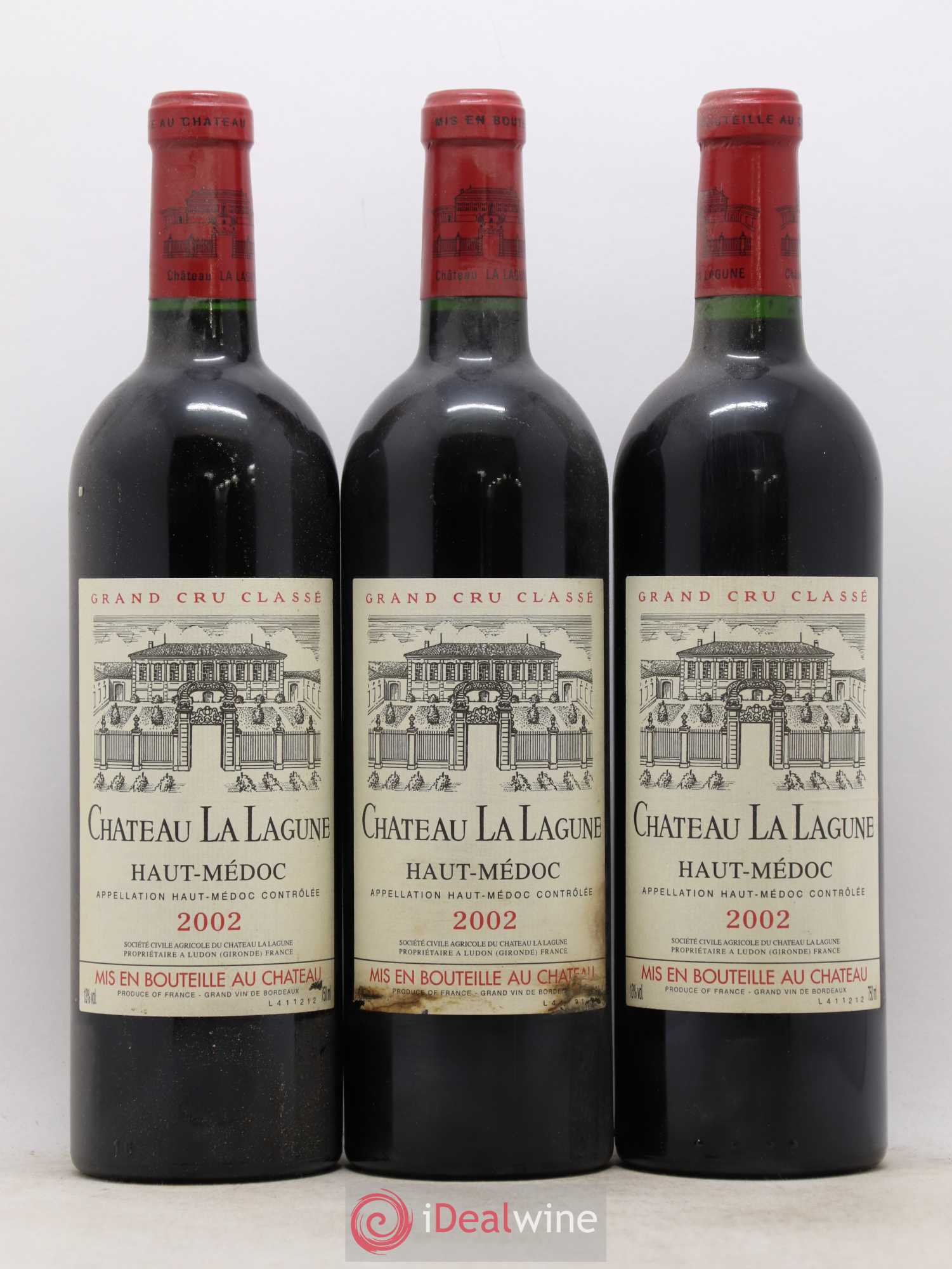 Château la Lagune 3ème Grand Cru Classé 2002 - Lot de 12 bouteilles - 3