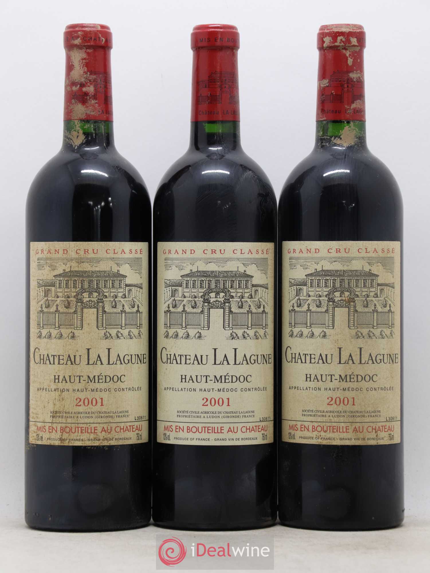 Château la Lagune 3ème Grand Cru Classé 2001 - Lot de 12 bouteilles - 4