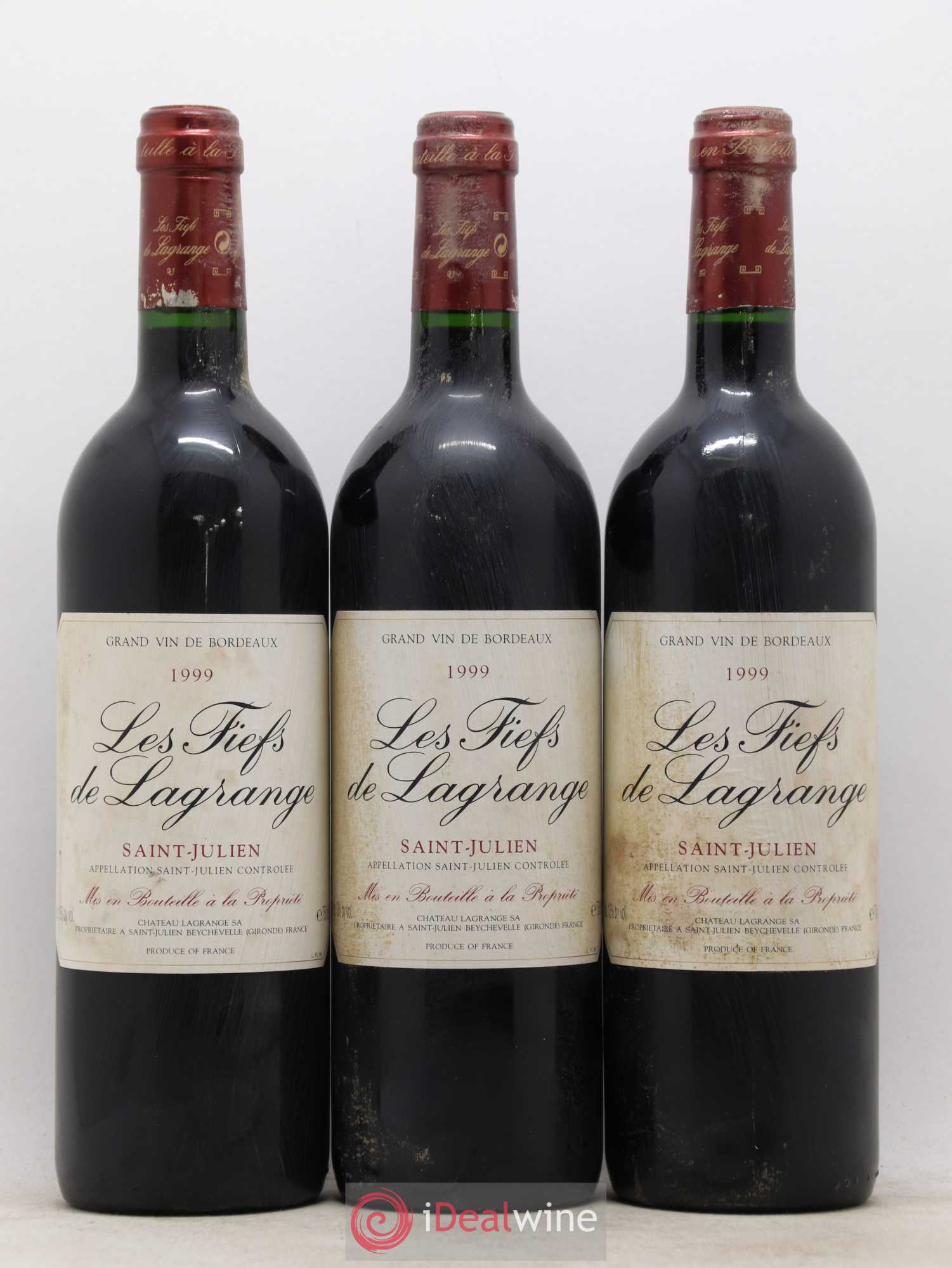 Les Fiefs de Lagrange Second Vin 1999 - Lot de 12 bouteilles - 3