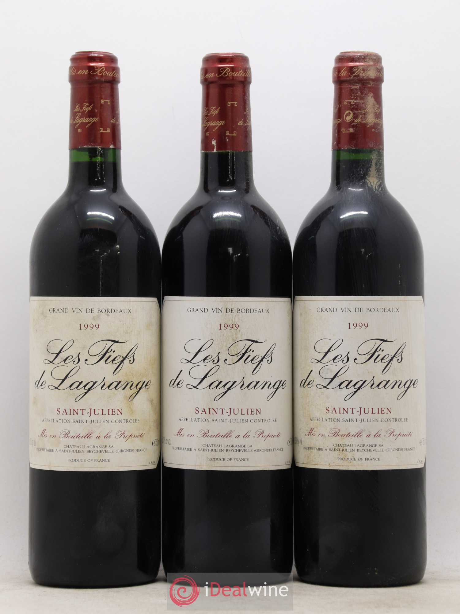 Les Fiefs de Lagrange Second Vin 1999 - Lot de 12 bouteilles - 4