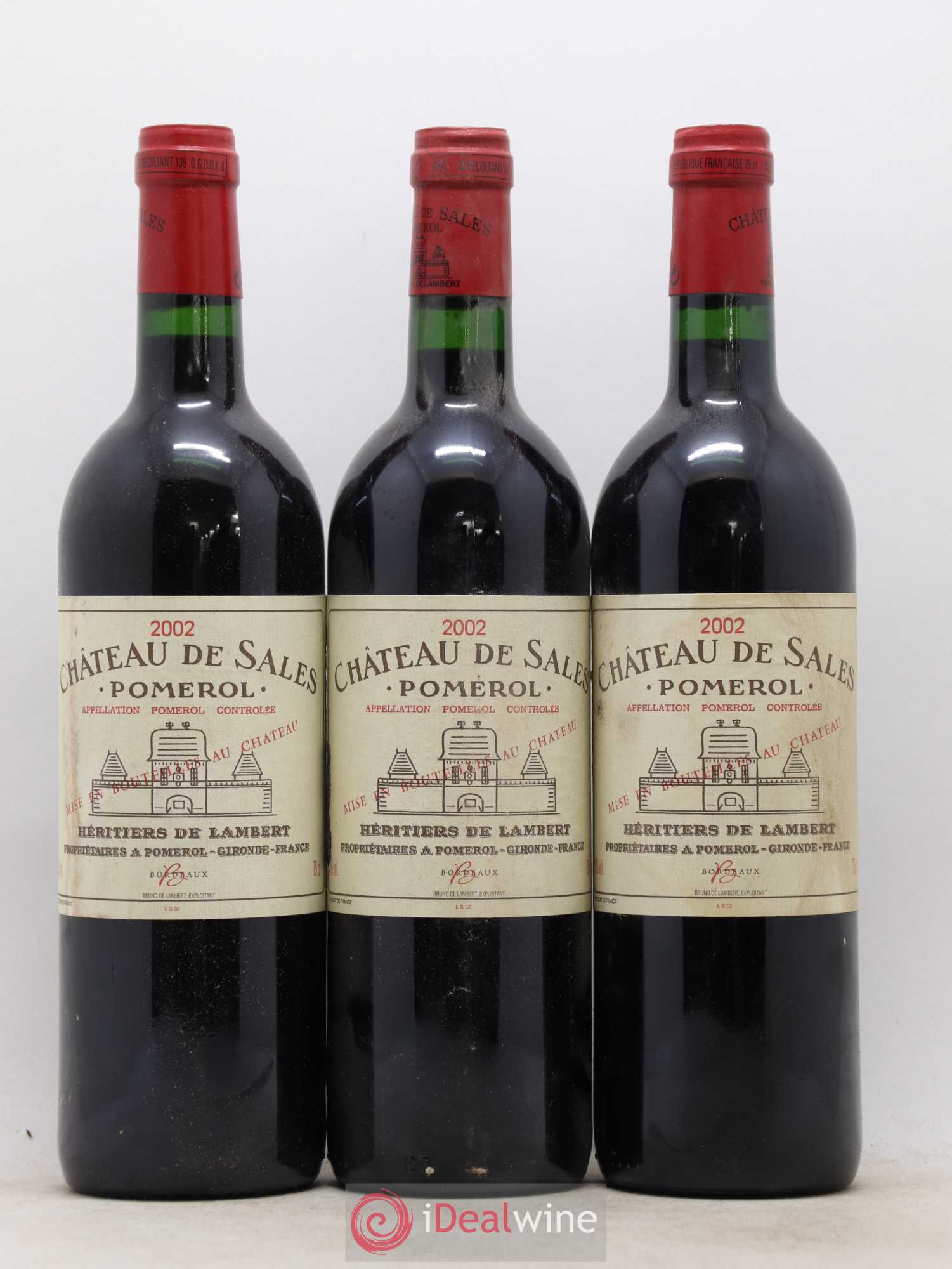 Château de Sales 2002 - Lot de 12 bouteilles - 3