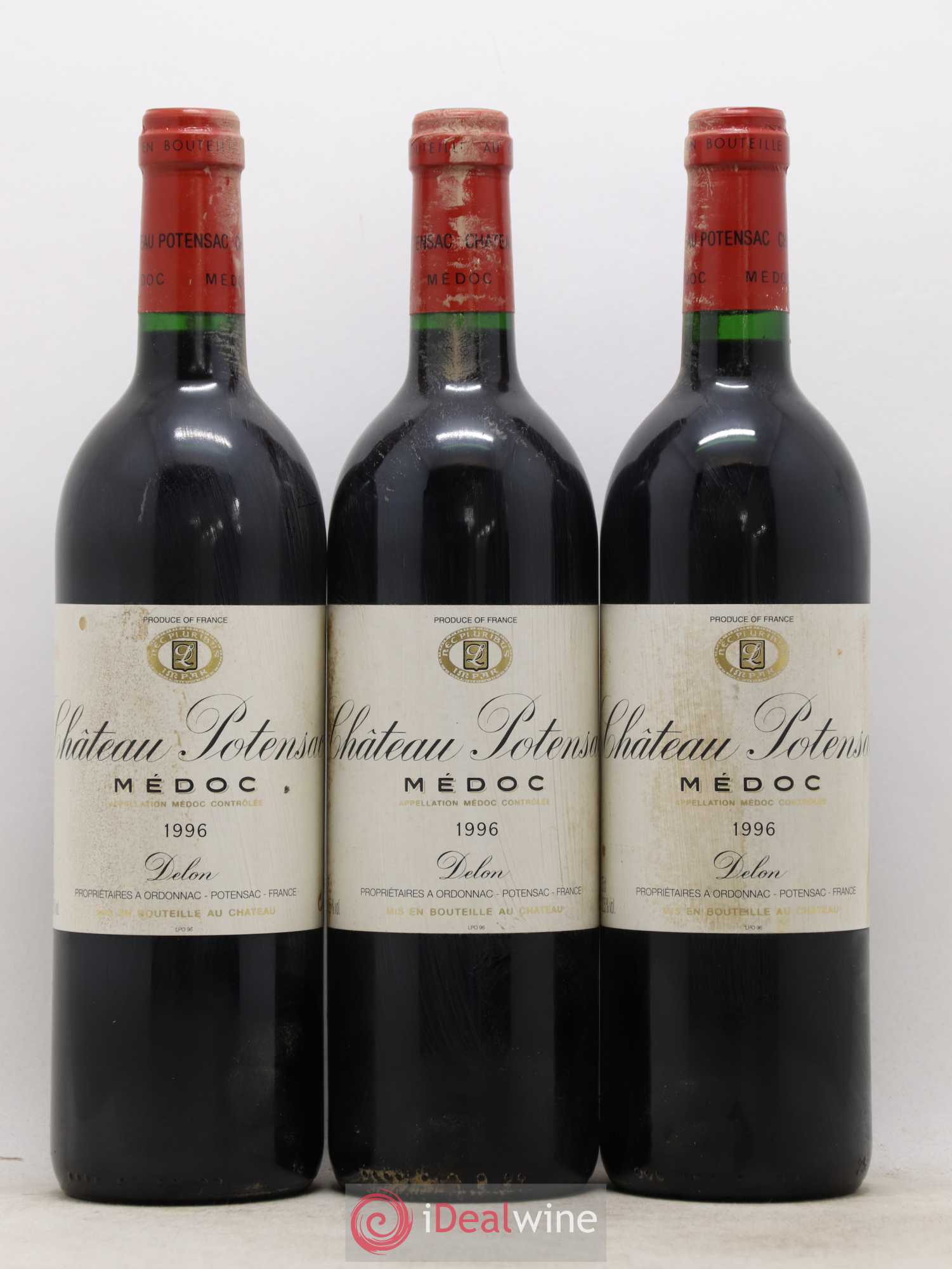 Château Potensac 1996 - Lot de 12 bouteilles - 3