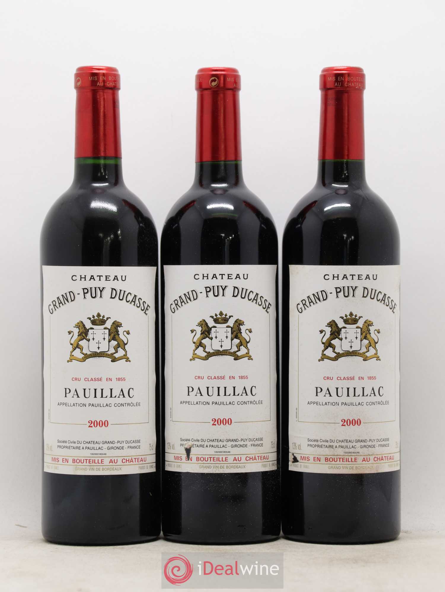 Château Grand Puy Ducasse 5ème Grand Cru Classé 2000 - Lot de 12 bouteilles - 4