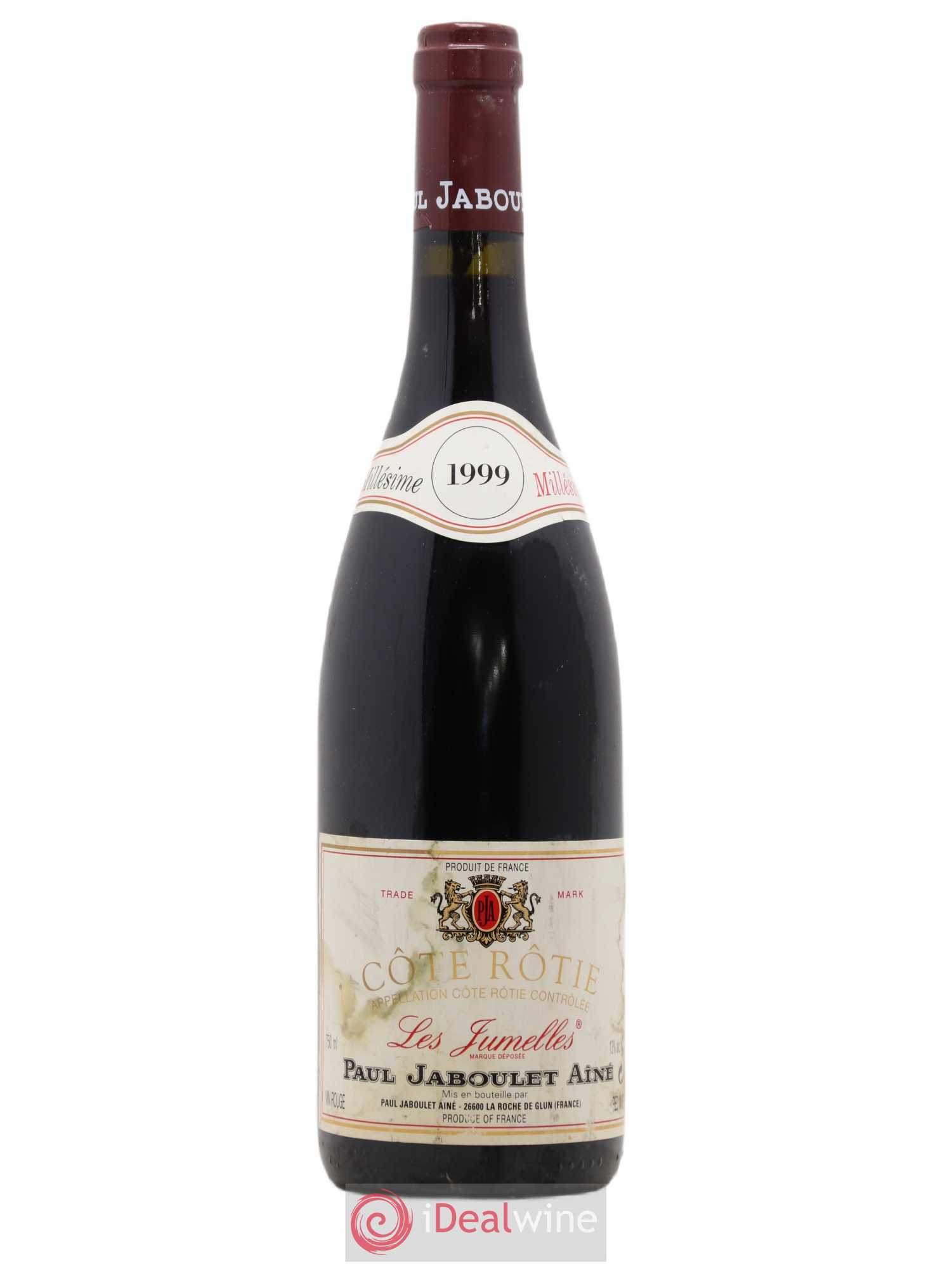 Côte-Rôtie Les Jumelles Paul Jaboulet Ainé 1999 - Lot de 1 bouteille - 0