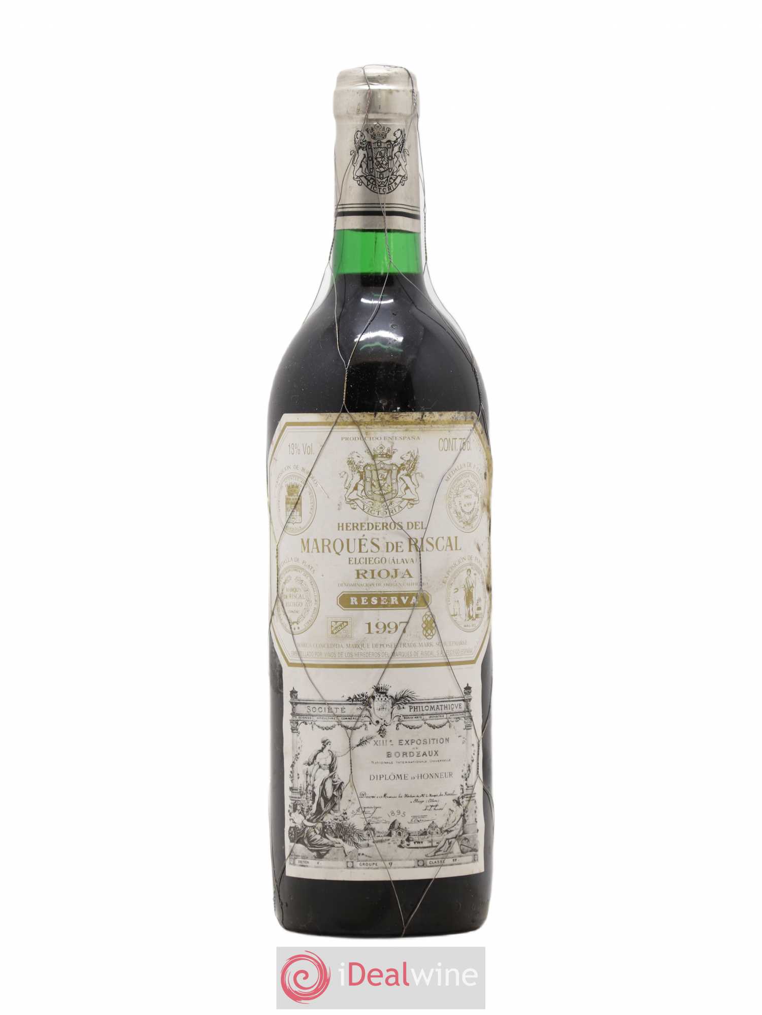 Rioja DOCA Reserva Marqués de Riscal 1997 - Posten von 1 Flasche - 0