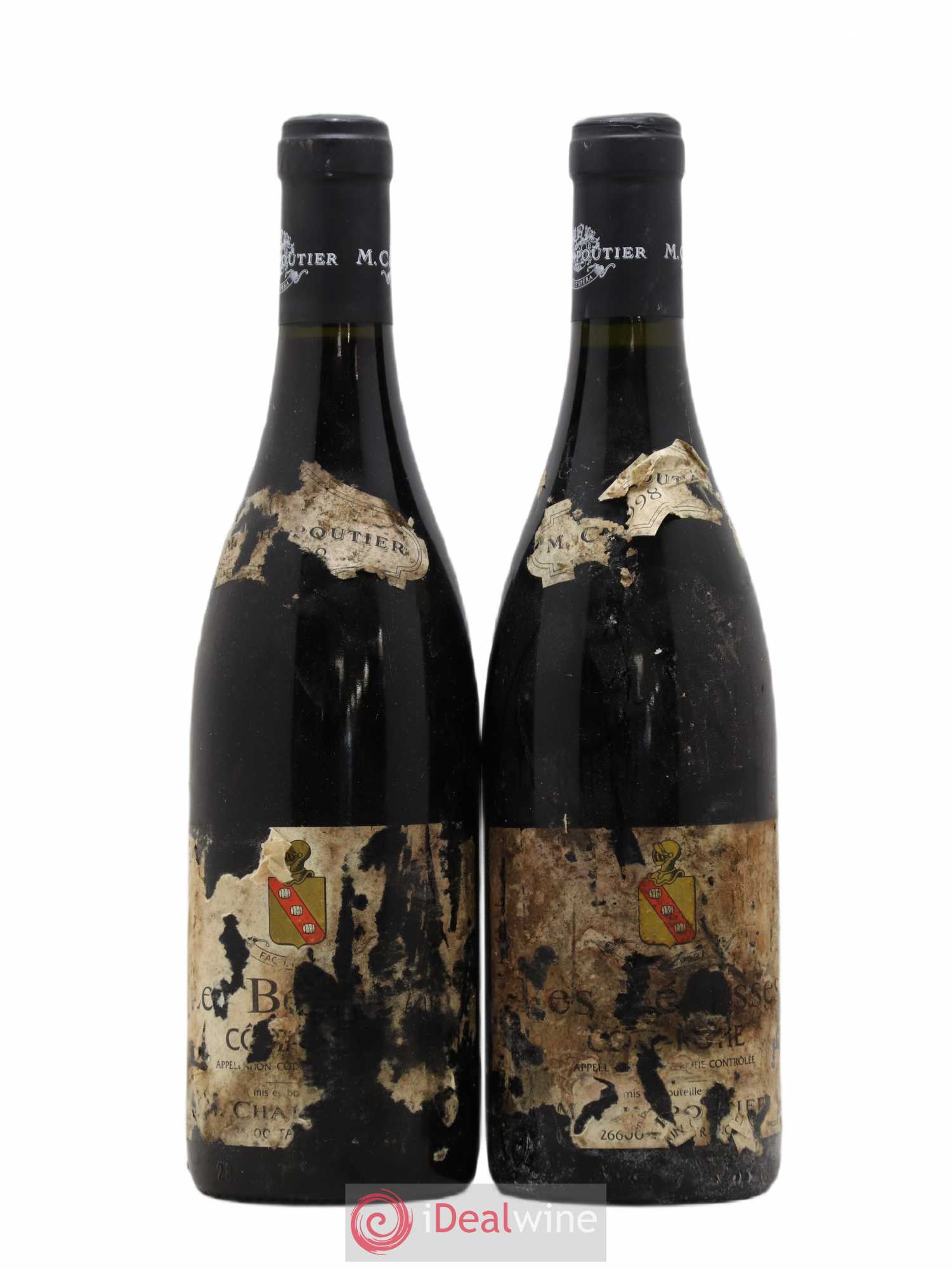 Côte-Rôtie Les Bécasses Chapoutier 1998 - Lot de 2 bouteilles - 0