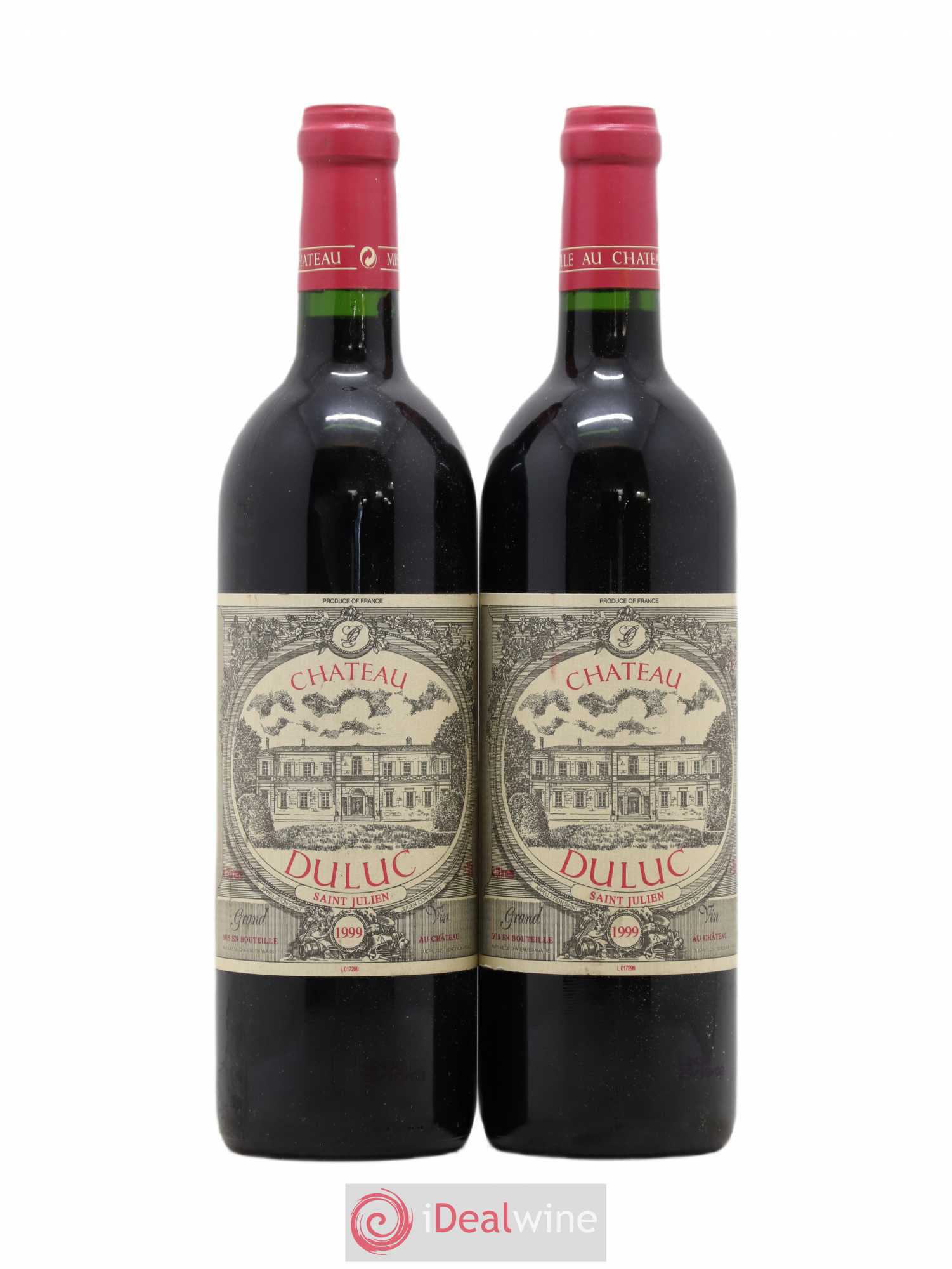 Duluc de Branaire Second Vin 1999 - Lot de 2 bouteilles - 0