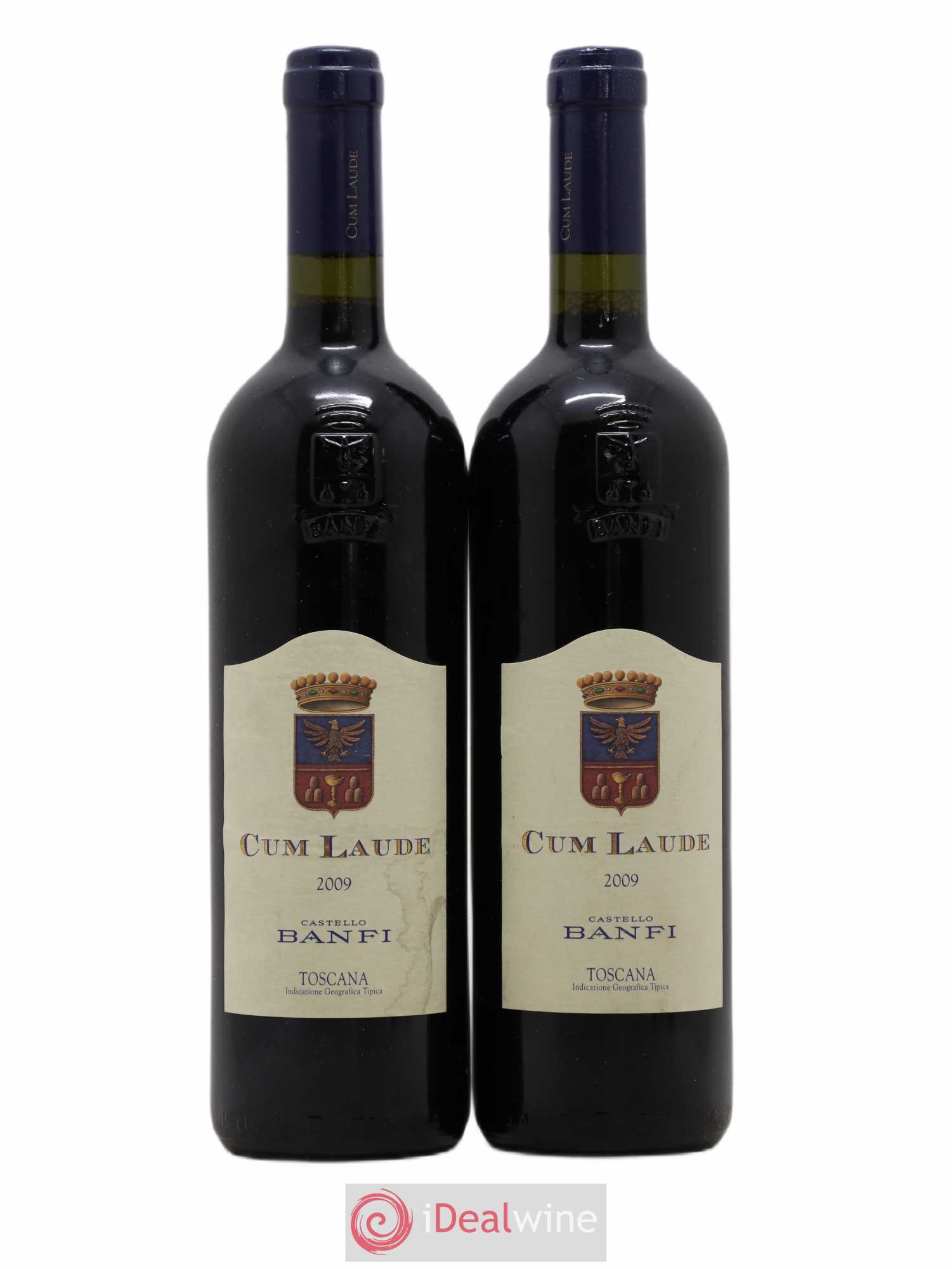Toscana IGT Cum-Laude Banfi 2009 - Posten von 2 Flaschen - 0