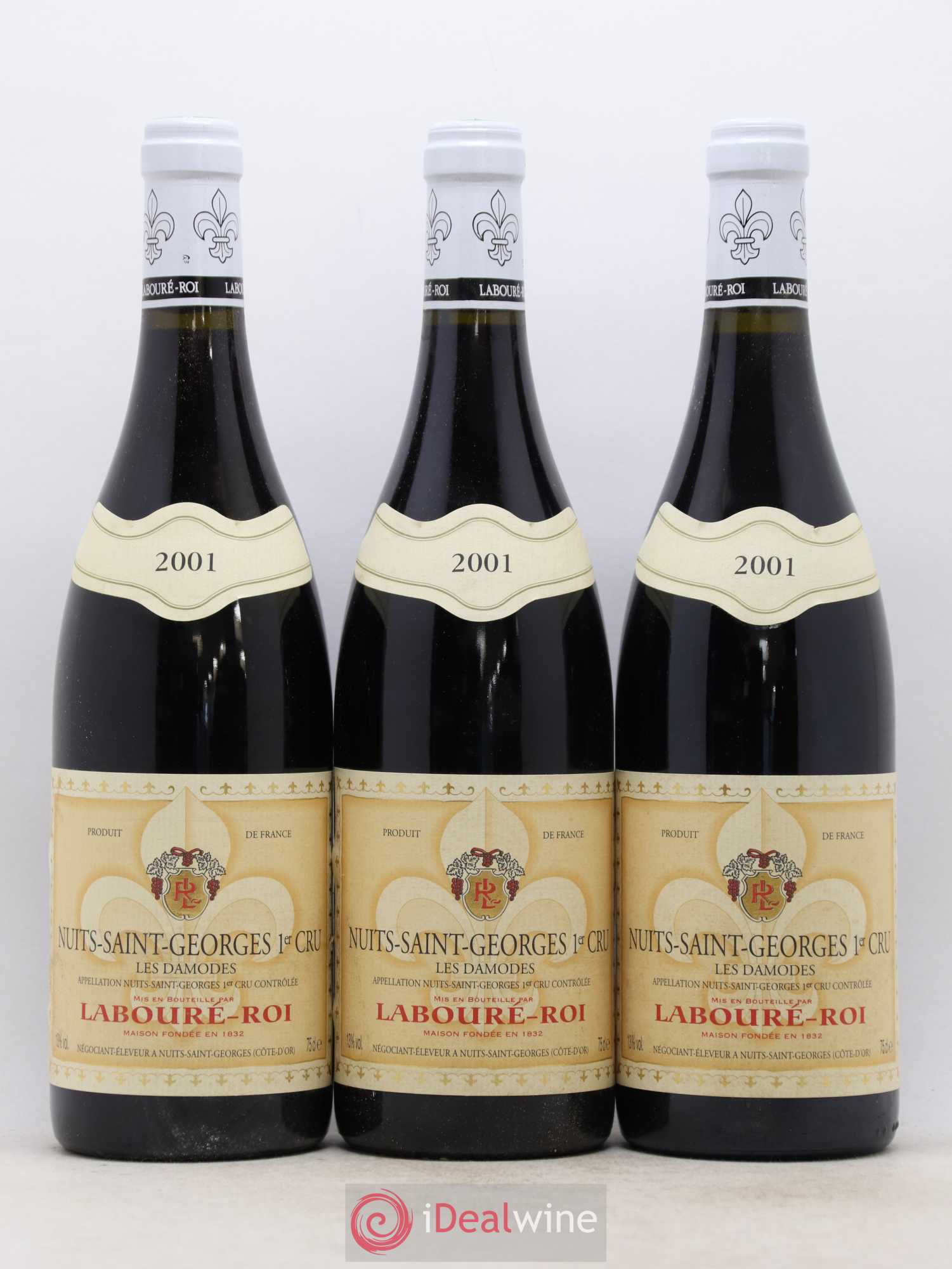 Nuits-Saint-Georges 1er Cru Les Damodes Labouré Roi  2001 - Lot de 6 bouteilles - 2