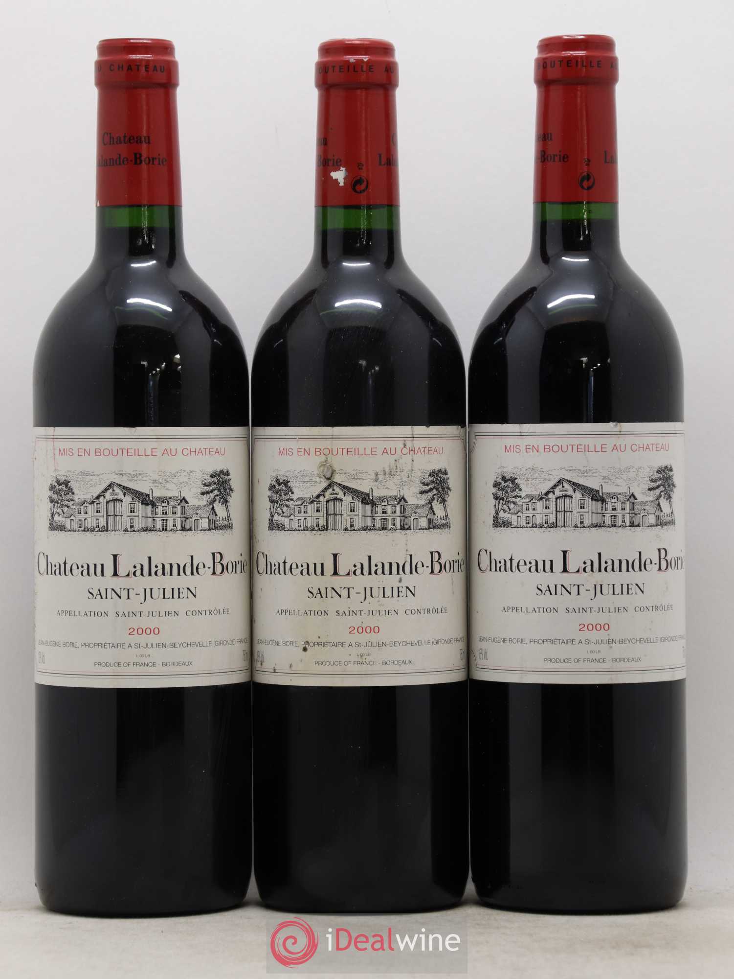 Château Lalande Borie 2000 - Lot de 6 bouteilles - 1