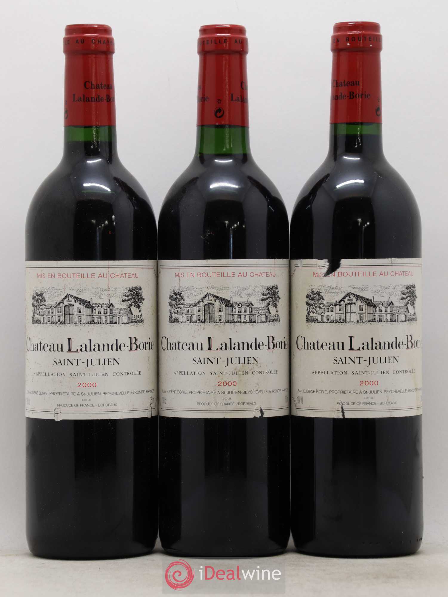 Château Lalande Borie 2000 - Lot de 6 bouteilles - 2