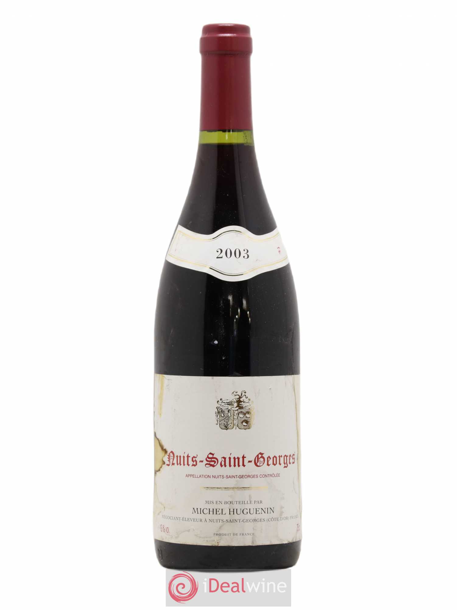 Nuits-Saint-Georges Michet Huguenin 2003 - Posten von 1 Flasche - 0
