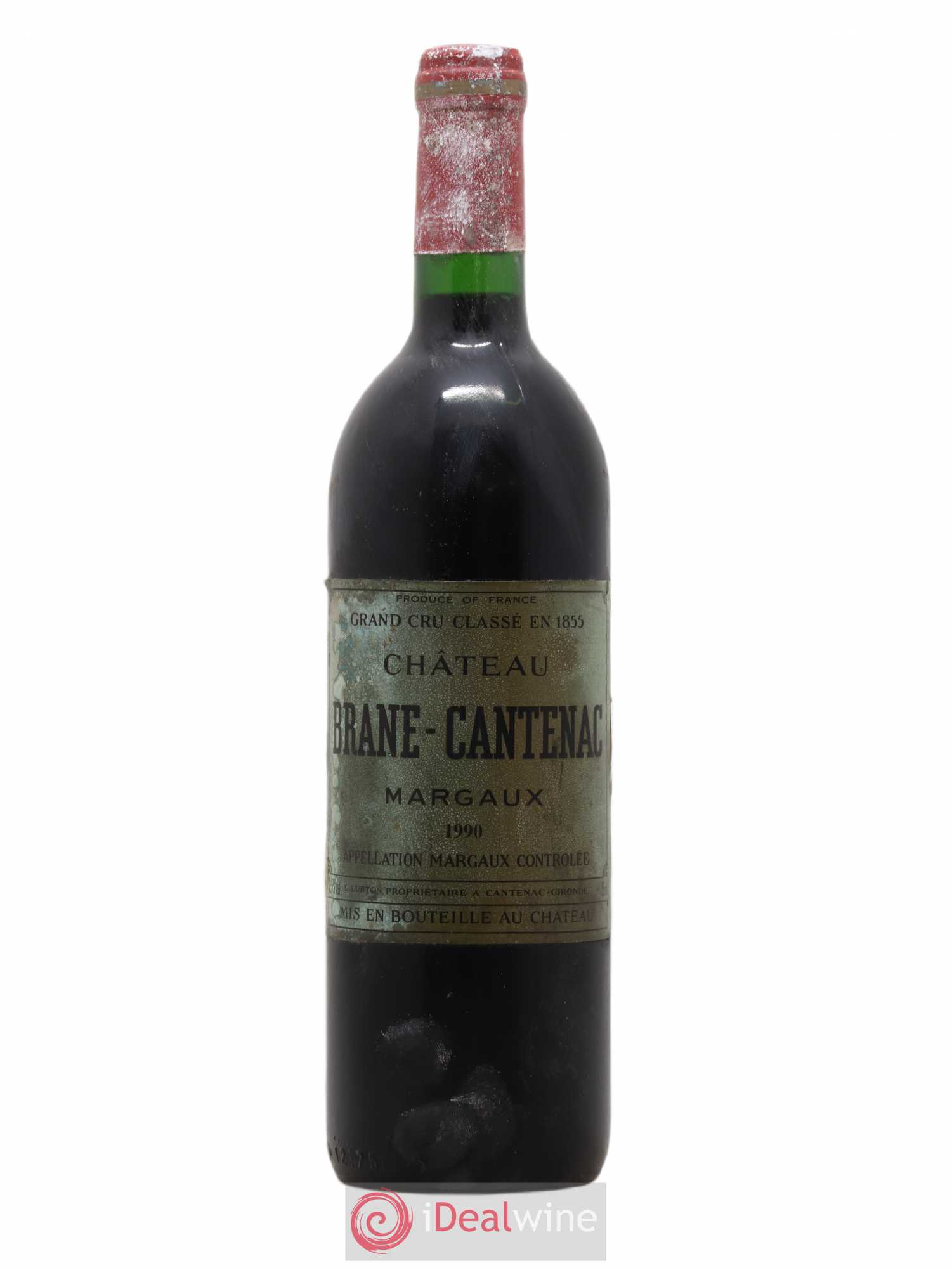 Château Brane Cantenac 2ème Grand Cru Classé 1990 - Lot de 1 bouteille - 0