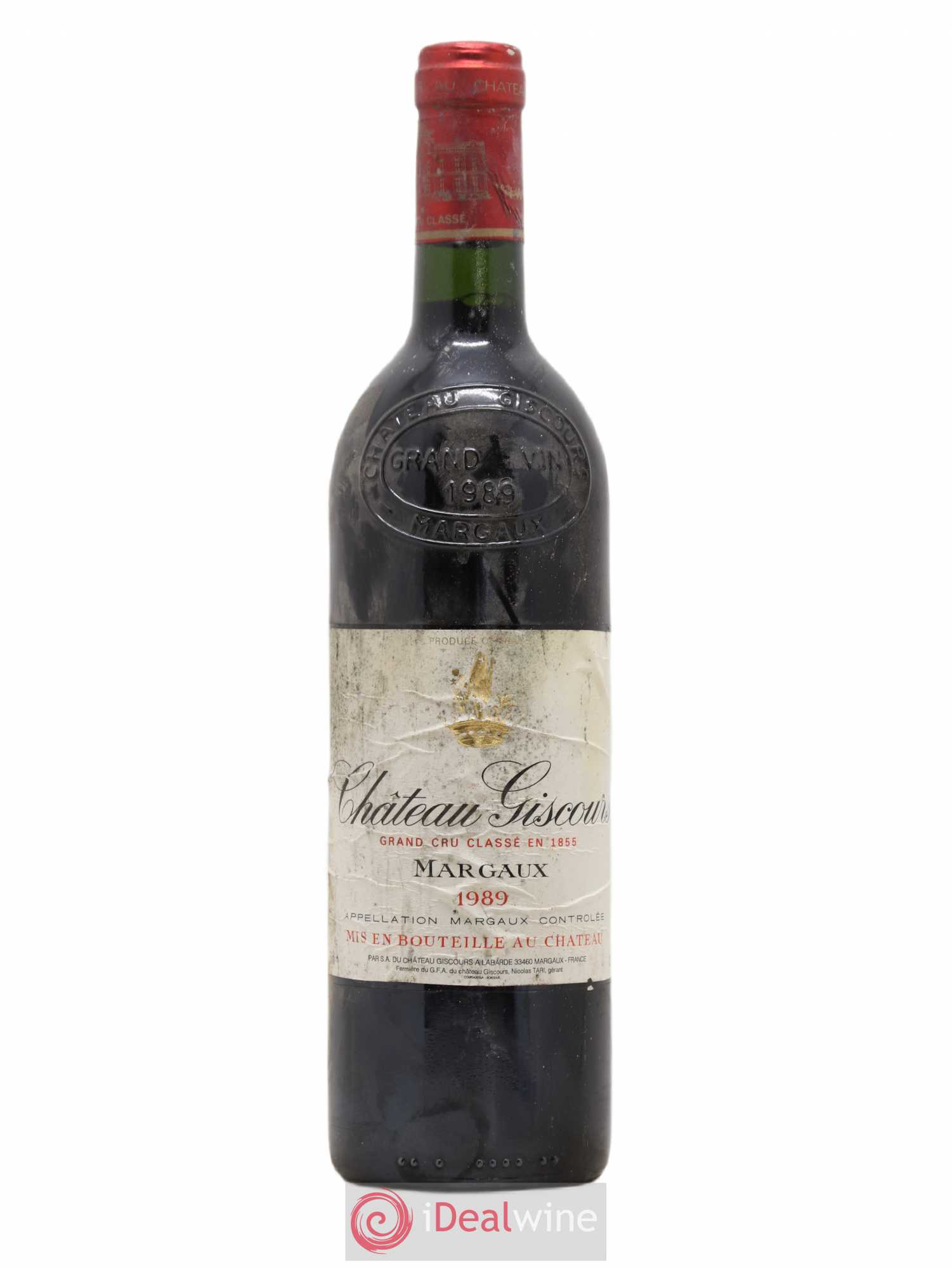Château Giscours 3ème Grand Cru Classé 1989 - Lot de 1 bouteille - 0