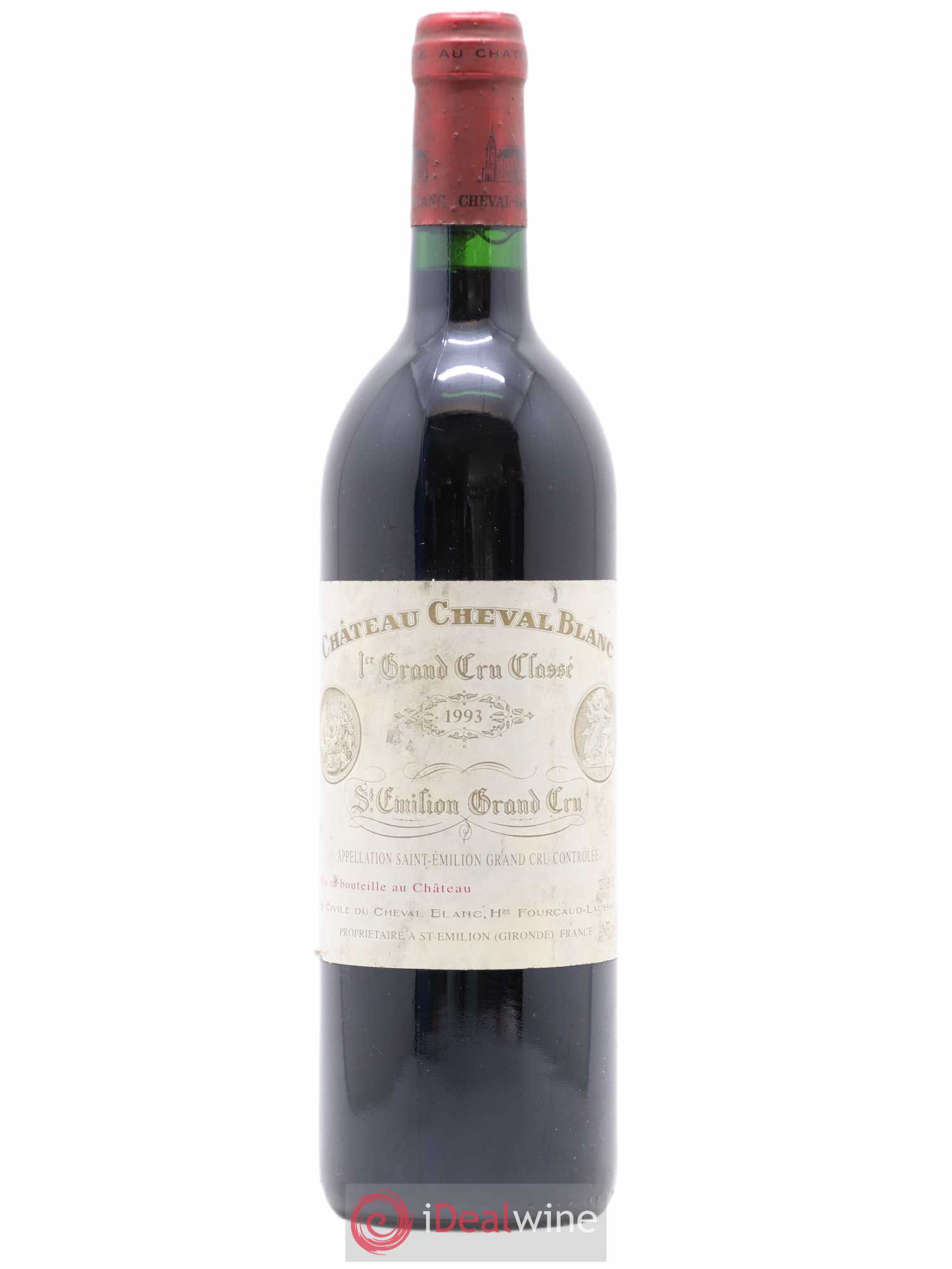Château Cheval Blanc 1er Grand Cru Classé A 1993 - Lot de 1 bouteille - 0
