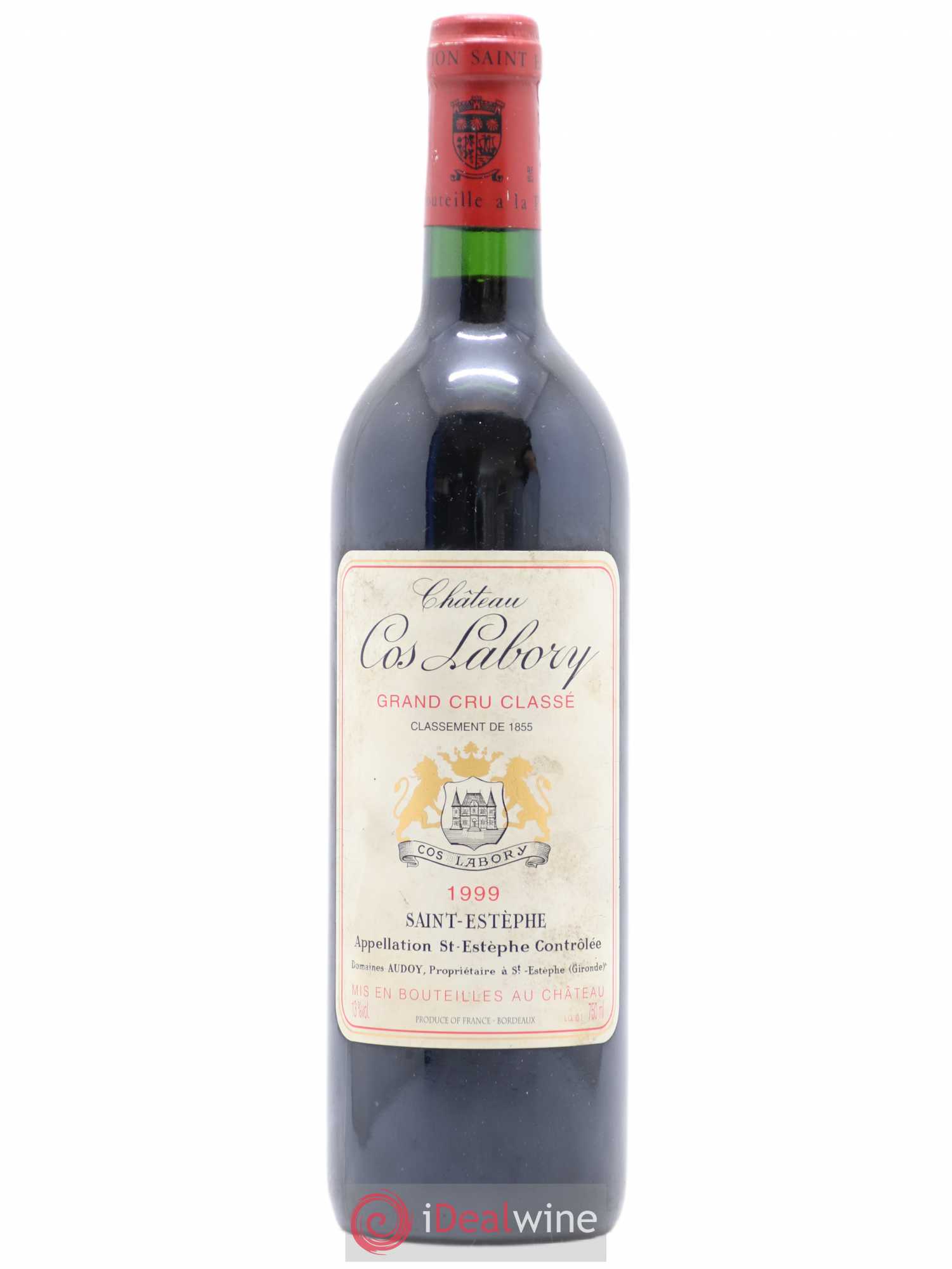 Château Cos Labory 5ème Grand Cru Classé 1999 - Lot de 1 bouteille - 0