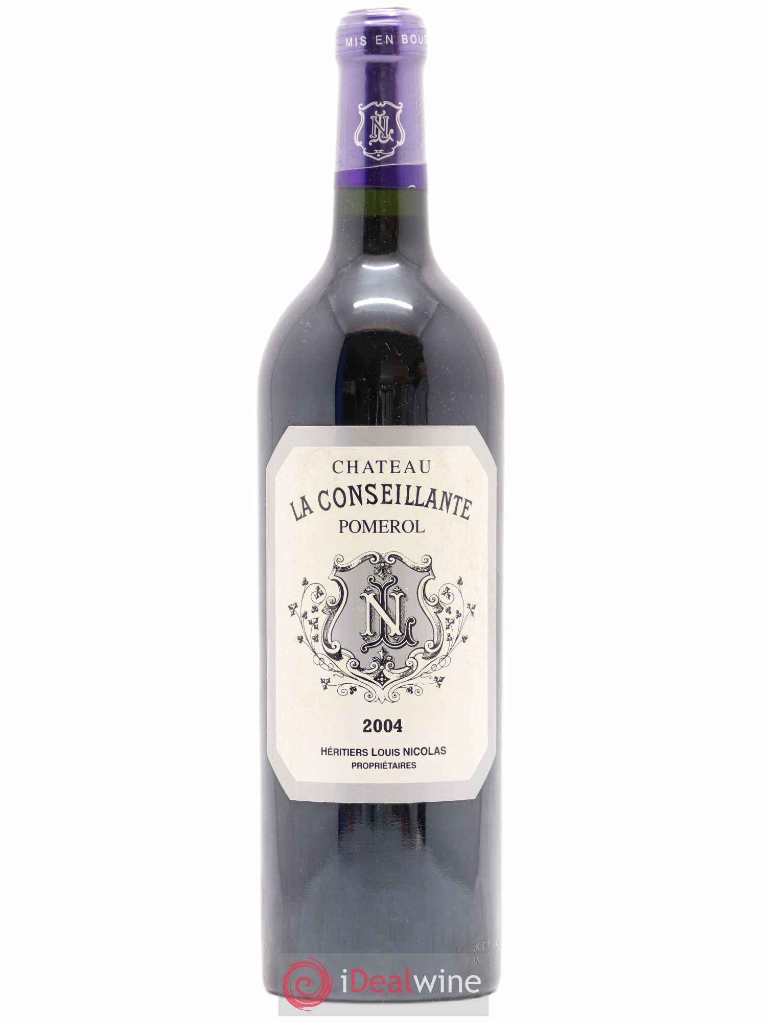 Château la Conseillante 2004 - Lot de 1 bouteille - 0