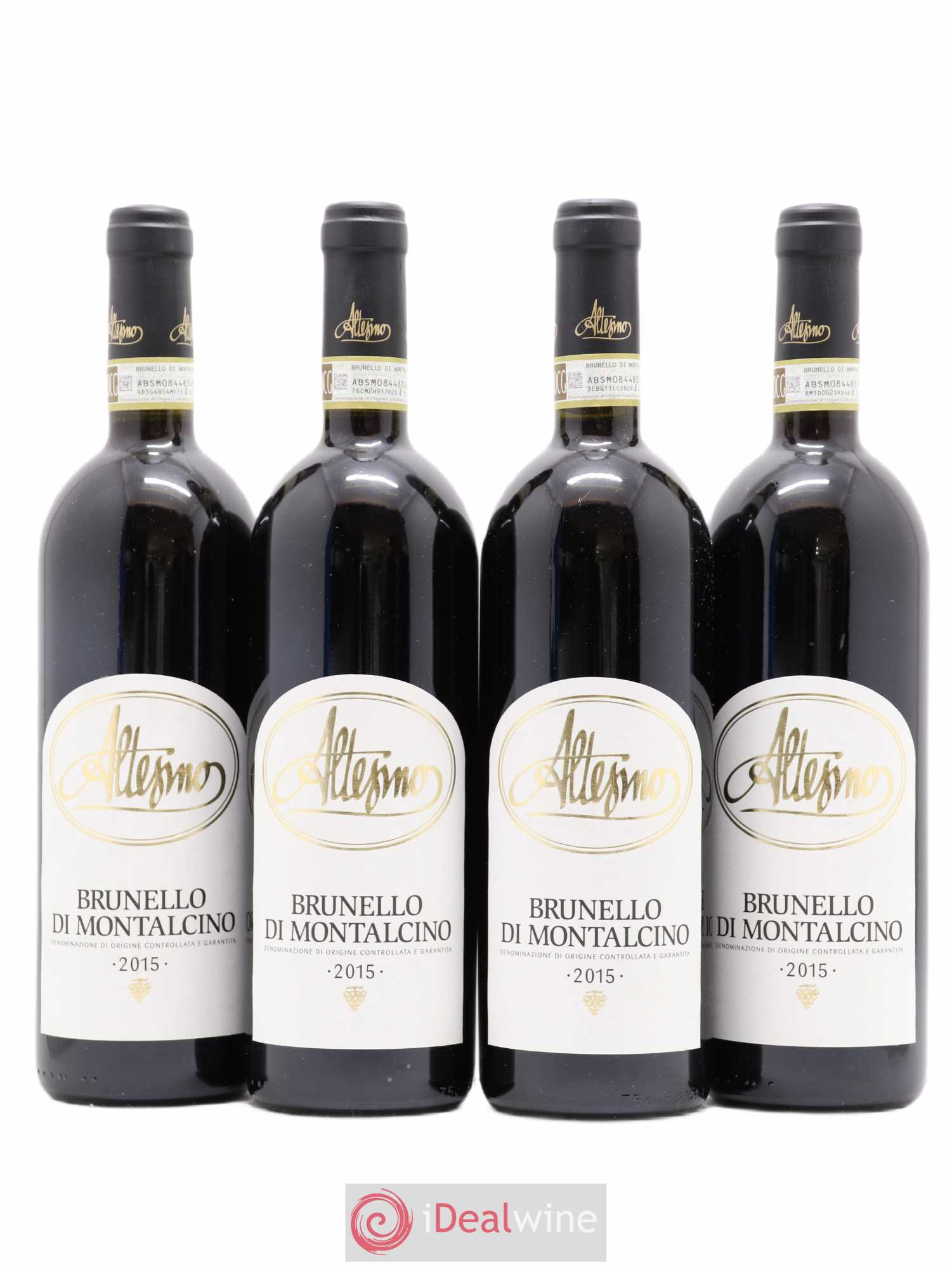 Brunello di Montalcino Altesino 2015 - Lot de 4 bouteilles - 0