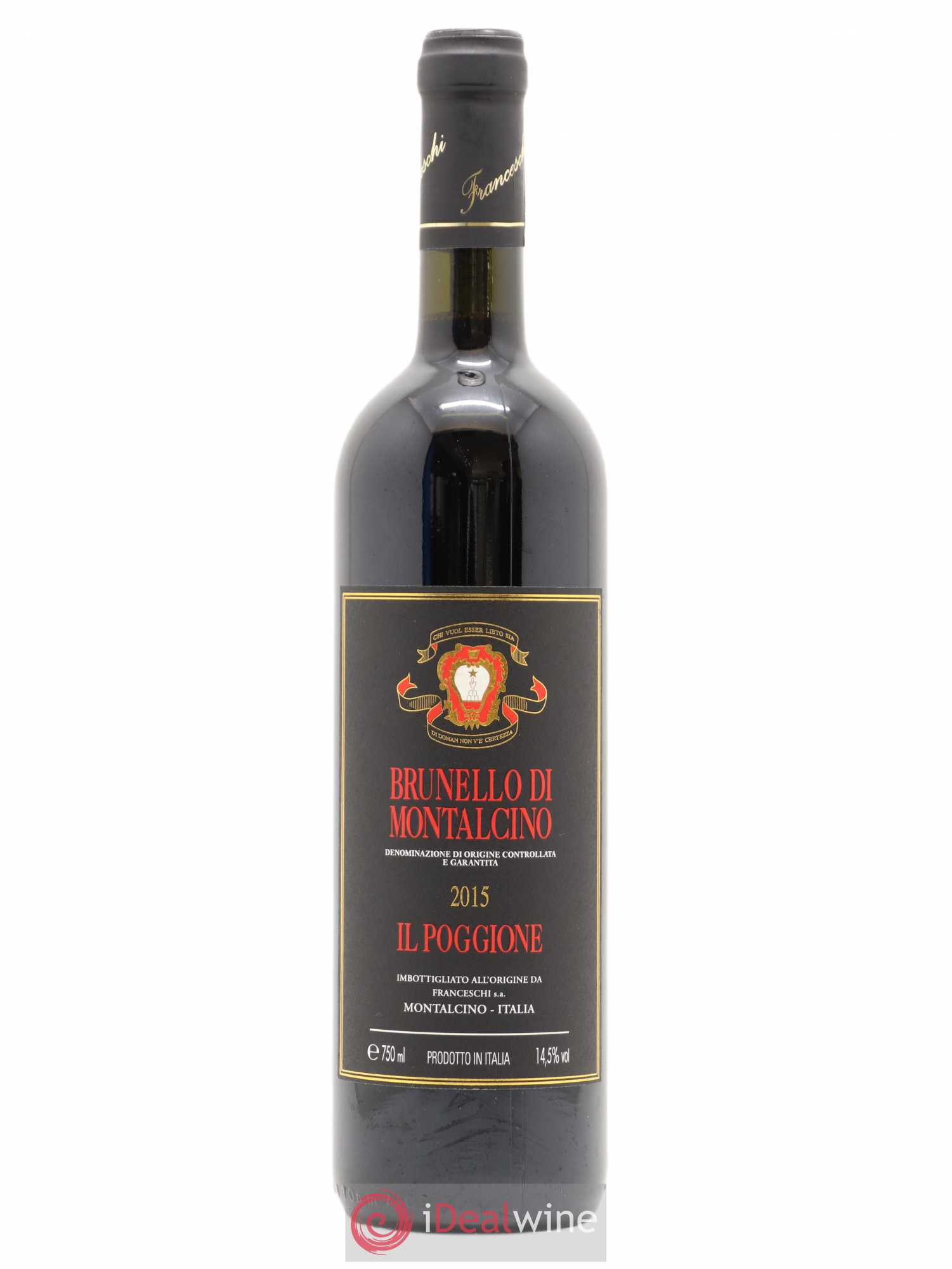 Brunello di Montalcino DOCG Il Poggione Lavinio Franceschi 2015 - Lot de 1 bouteille - 0