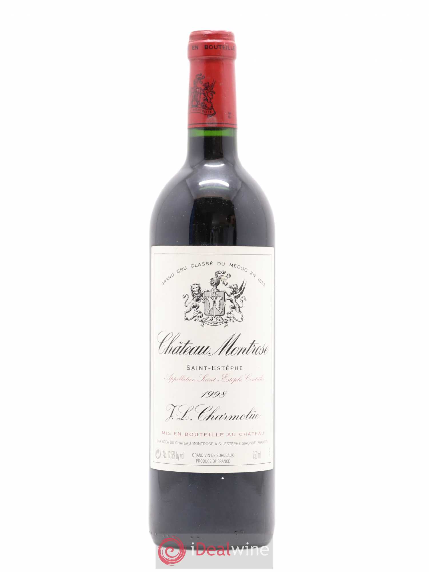 Château Montrose 2ème Grand Cru Classé 1998 - Lot de 1 bouteille - 0